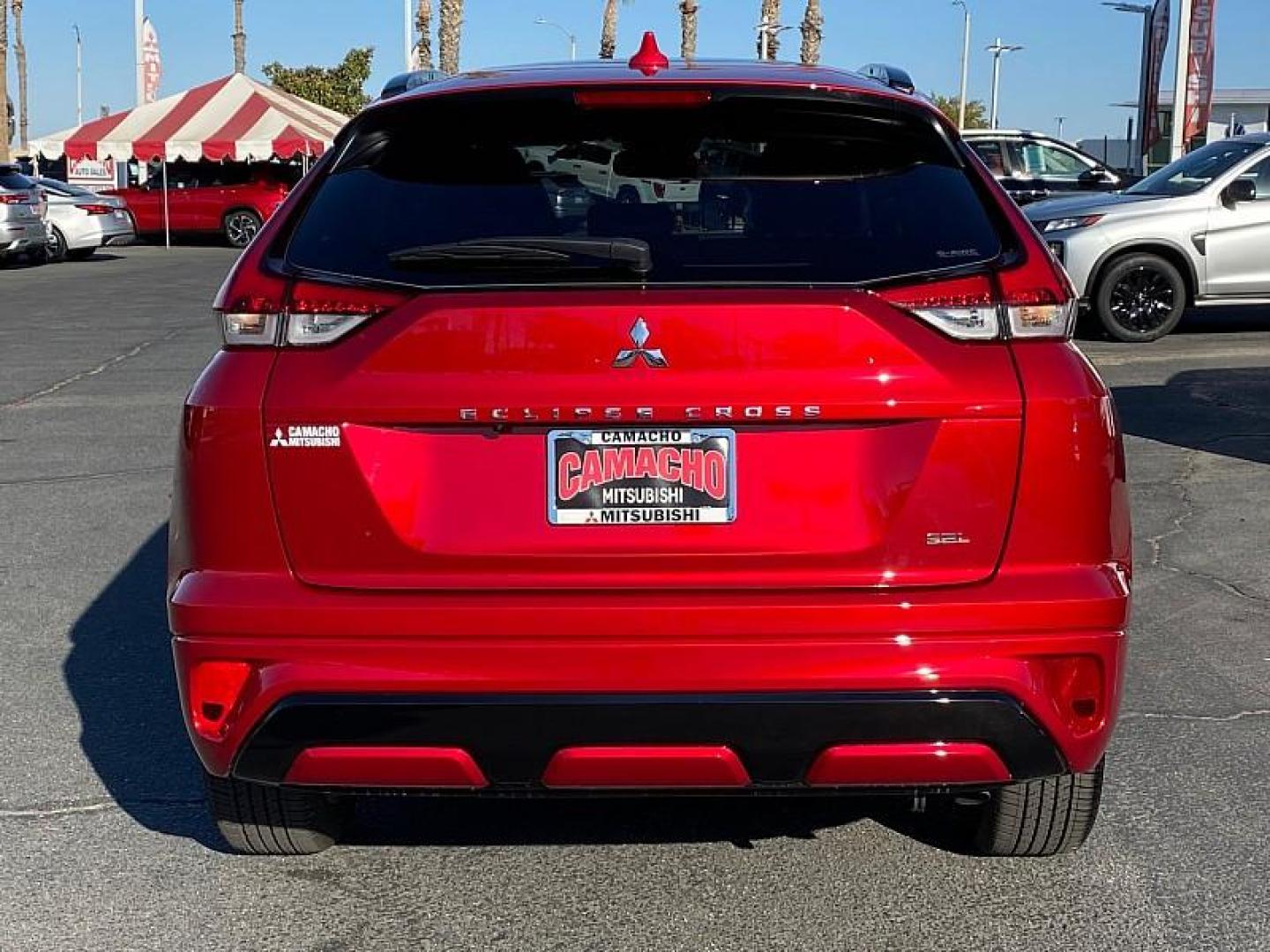 2024 RED Mitsubishi Eclipse Cross (JA4ATWAA8RZ) with an 4-Cyl Turbo 1.5 Liter engine, Automatic CVT transmission, located at 412 Auto Vista Drive, Palmdale, 93551, (661) 945-0620, 34.592636, -118.136681 - Photo#5