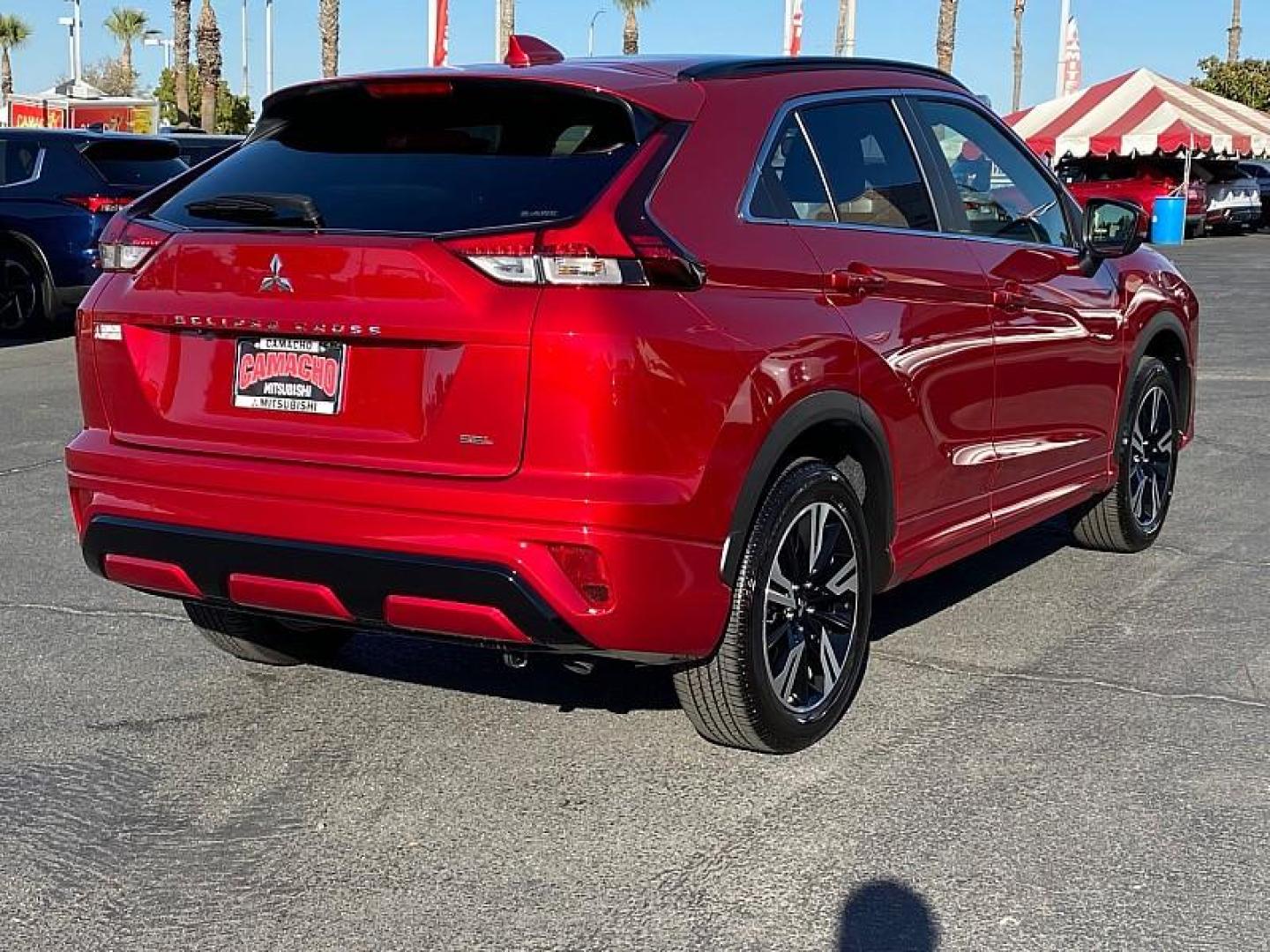 2024 RED Mitsubishi Eclipse Cross (JA4ATWAA8RZ) with an 4-Cyl Turbo 1.5 Liter engine, Automatic CVT transmission, located at 412 Auto Vista Drive, Palmdale, 93551, (661) 945-0620, 34.592636, -118.136681 - Photo#6