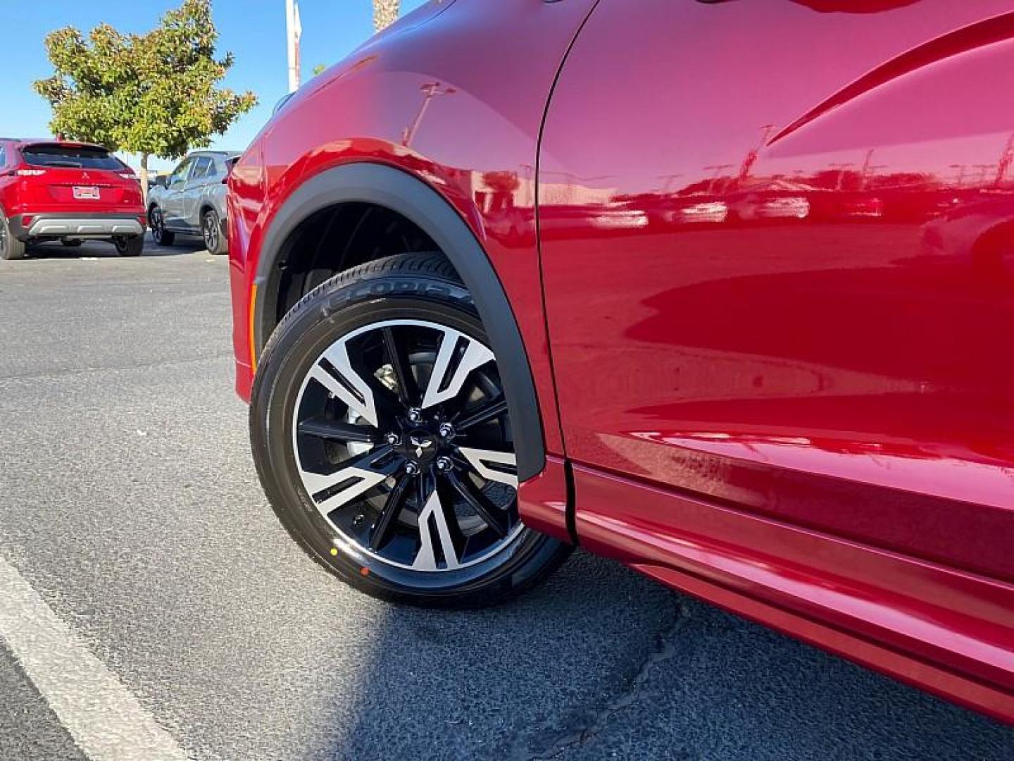 2024 RED Mitsubishi Eclipse Cross (JA4ATWAA8RZ) with an 4-Cyl Turbo 1.5 Liter engine, Automatic CVT transmission, located at 412 Auto Vista Drive, Palmdale, 93551, (661) 945-0620, 34.592636, -118.136681 - Photo#10