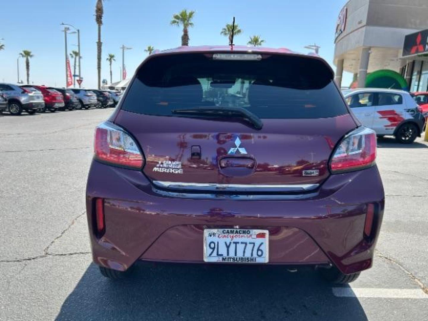 2024 RED Mitsubishi Mirage (ML32AUHJ0RH) with an 3-Cyl 1.2 Liter engine, Automatic CVT transmission, located at 412 Auto Vista Drive, Palmdale, 93551, (661) 945-0620, 34.592636, -118.136681 - Photo#6