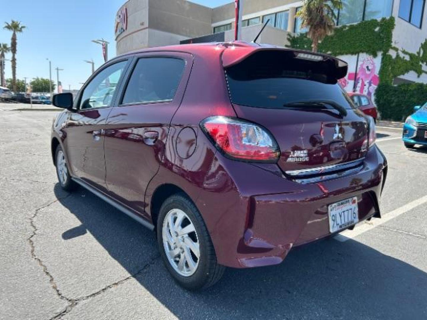 2024 RED Mitsubishi Mirage (ML32AUHJ0RH) with an 3-Cyl 1.2 Liter engine, Automatic CVT transmission, located at 412 Auto Vista Drive, Palmdale, 93551, (661) 945-0620, 34.592636, -118.136681 - Photo#7