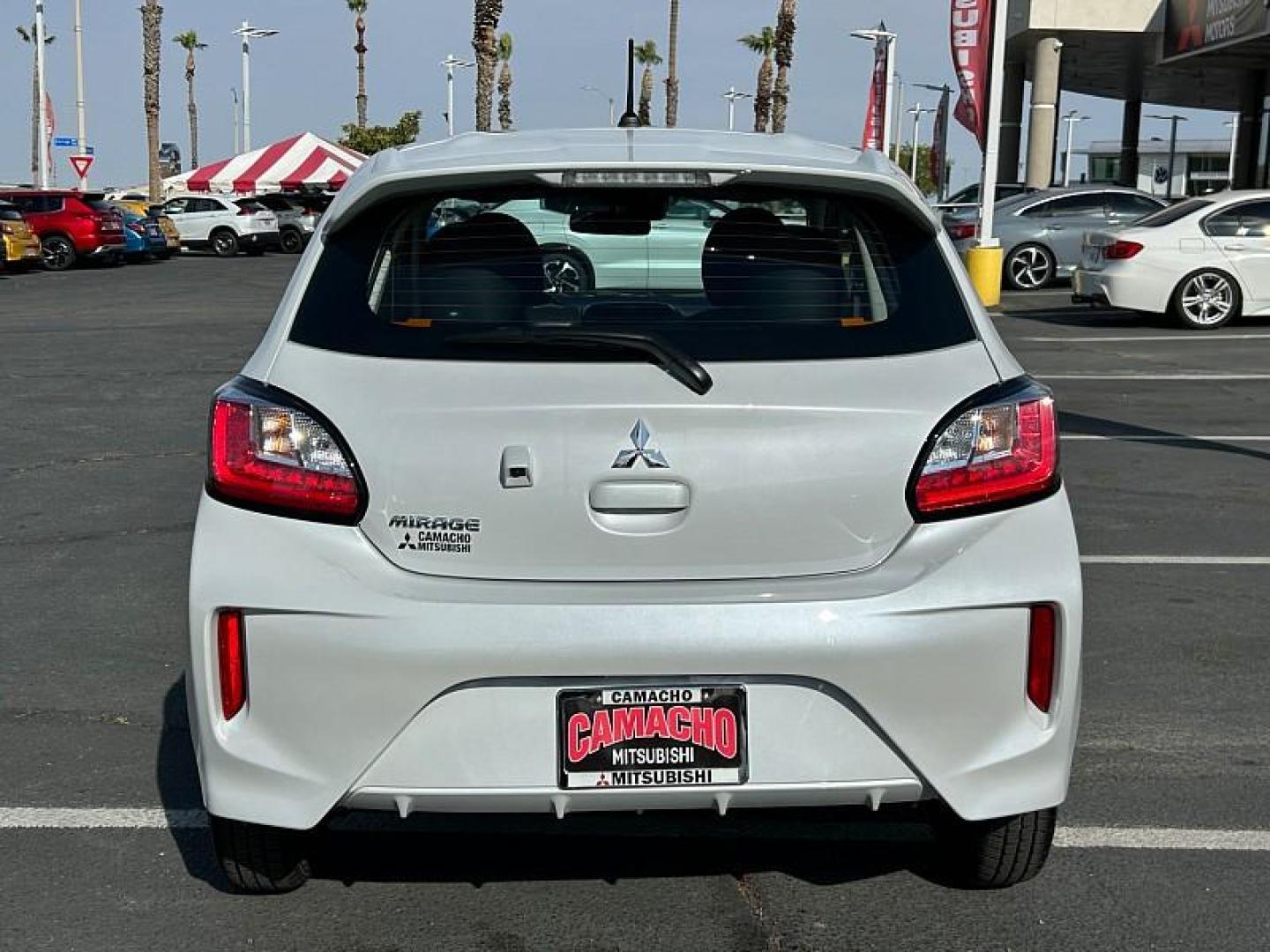 2024 BLUE Mitsubishi Mirage (ML32AUHJ8RH) with an 3-Cyl 1.2 Liter engine, Automatic CVT transmission, located at 412 Auto Vista Drive, Palmdale, 93551, (661) 945-0620, 34.592636, -118.136681 - Photo#8