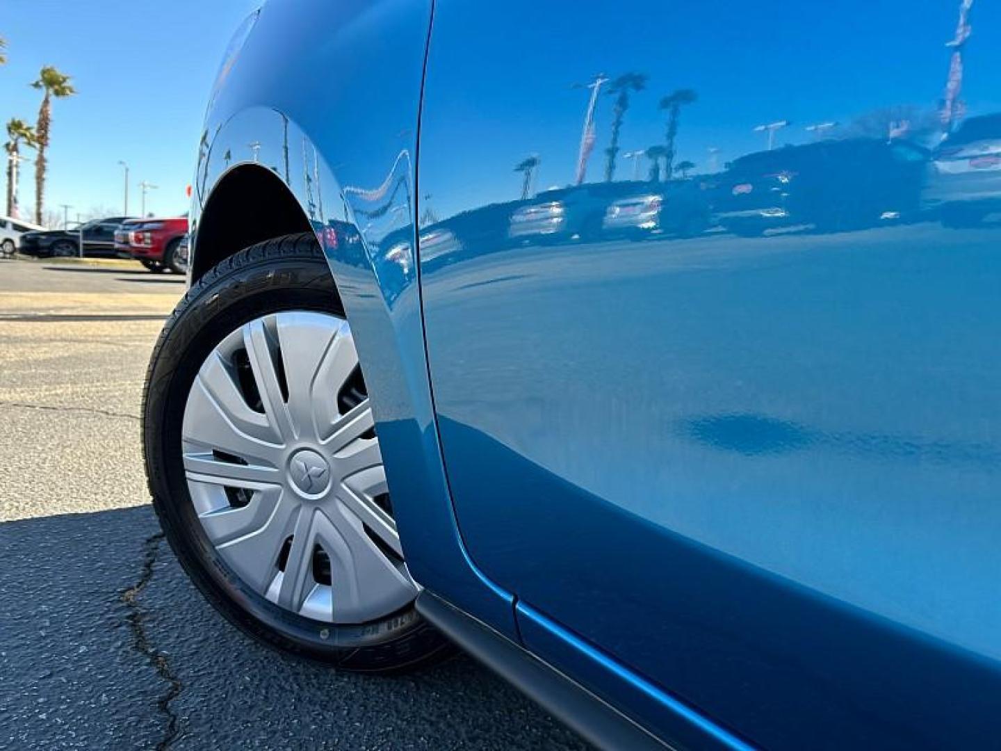 2024 BLUE Mitsubishi Mirage (ML32AUHJ8RH) with an 3-Cyl 1.2 Liter engine, Automatic CVT transmission, located at 412 Auto Vista Drive, Palmdale, 93551, (661) 945-0620, 34.592636, -118.136681 - Photo#15