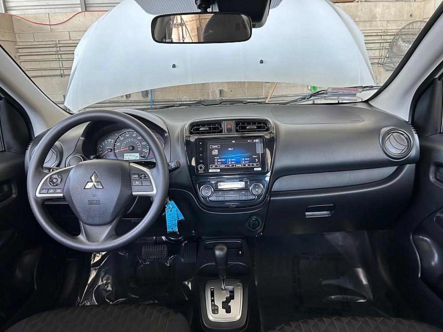 2024 BLUE Mitsubishi Mirage (ML32AUHJ8RH) with an 3-Cyl 1.2 Liter engine, Automatic CVT transmission, located at 412 Auto Vista Drive, Palmdale, 93551, (661) 945-0620, 34.592636, -118.136681 - Photo#16