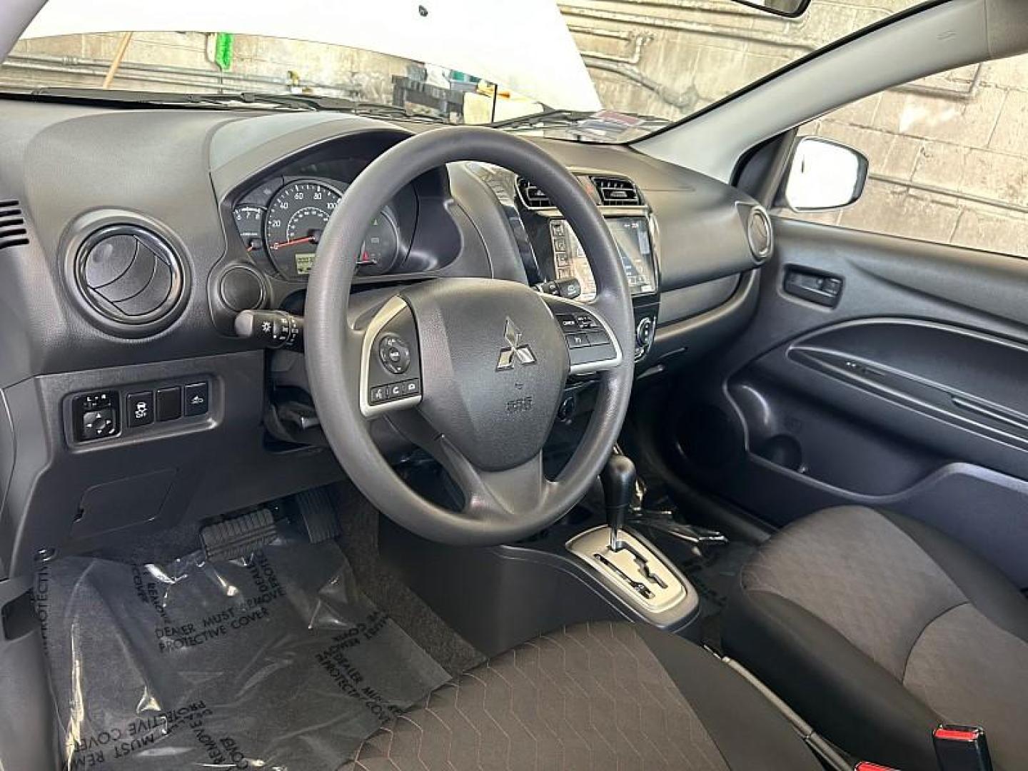 2024 BLUE Mitsubishi Mirage (ML32AUHJ8RH) with an 3-Cyl 1.2 Liter engine, Automatic CVT transmission, located at 412 Auto Vista Drive, Palmdale, 93551, (661) 945-0620, 34.592636, -118.136681 - Photo#18
