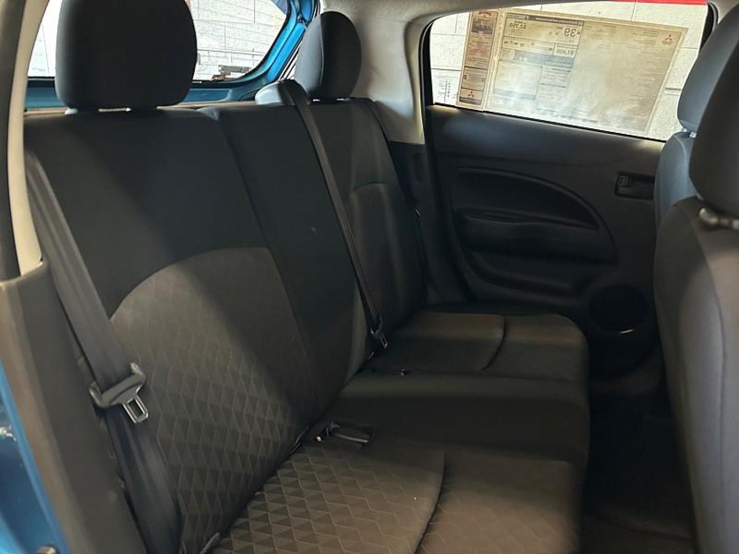 2024 BLUE Mitsubishi Mirage (ML32AUHJ8RH) with an 3-Cyl 1.2 Liter engine, Automatic CVT transmission, located at 412 Auto Vista Drive, Palmdale, 93551, (661) 945-0620, 34.592636, -118.136681 - Photo#43