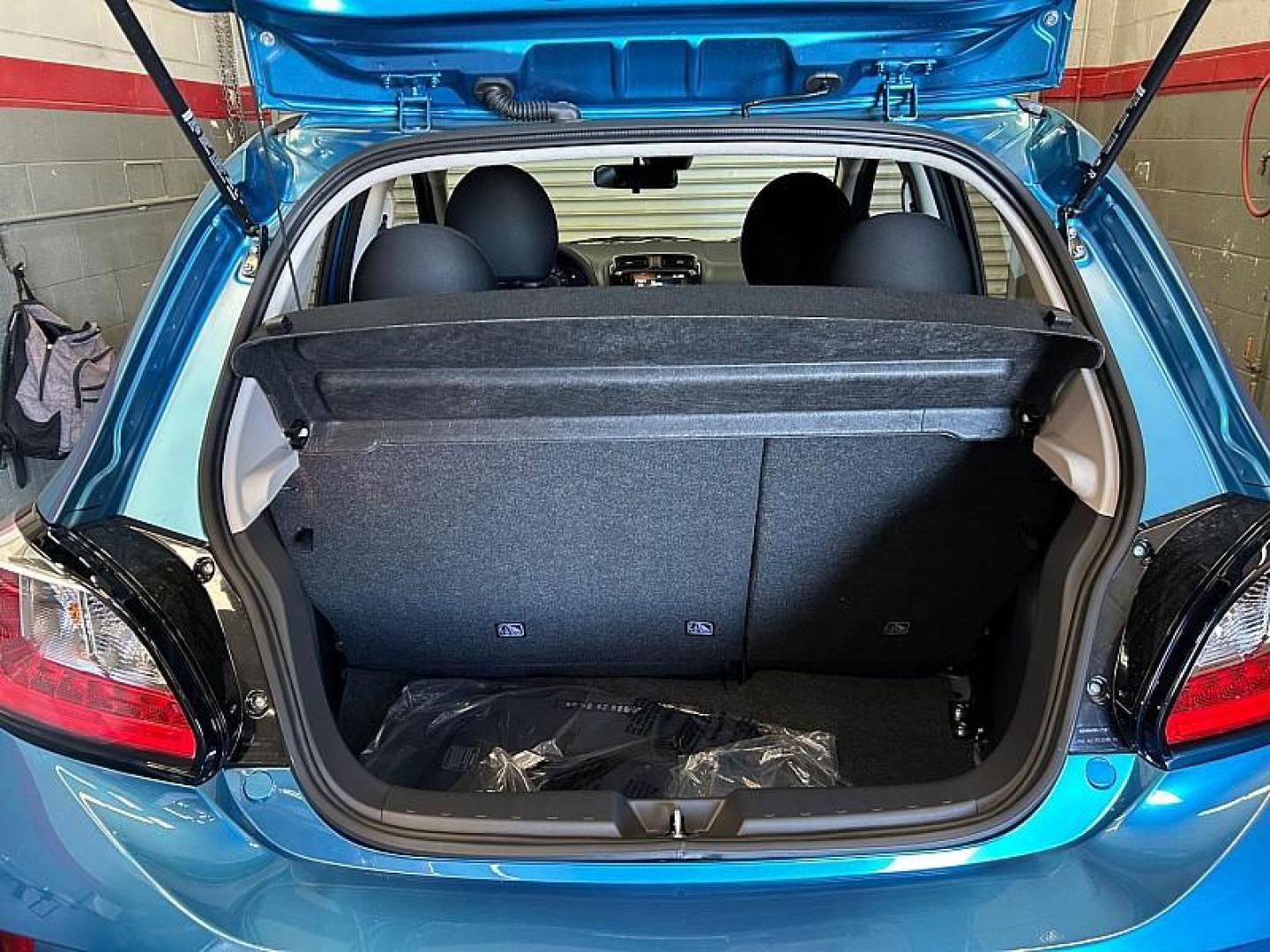 2024 BLUE Mitsubishi Mirage (ML32AUHJ8RH) with an 3-Cyl 1.2 Liter engine, Automatic CVT transmission, located at 412 Auto Vista Drive, Palmdale, 93551, (661) 945-0620, 34.592636, -118.136681 - Photo#44