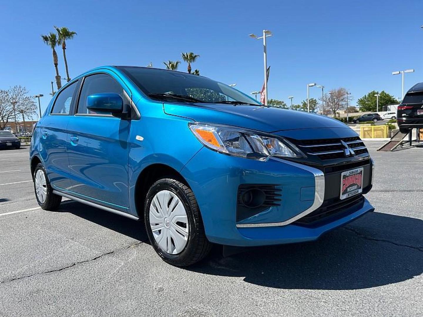2024 Mitsubishi Mirage (ML32AUHJ9RH) with an 3-Cyl 1.2 Liter engine, Automatic CVT transmission, located at 412 Auto Vista Drive, Palmdale, 93551, (661) 945-0620, 34.592636, -118.136681 - Photo#0