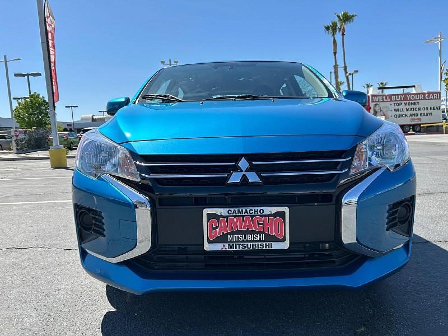 2024 Mitsubishi Mirage (ML32AUHJ9RH) with an 3-Cyl 1.2 Liter engine, Automatic CVT transmission, located at 412 Auto Vista Drive, Palmdale, 93551, (661) 945-0620, 34.592636, -118.136681 - Photo#1