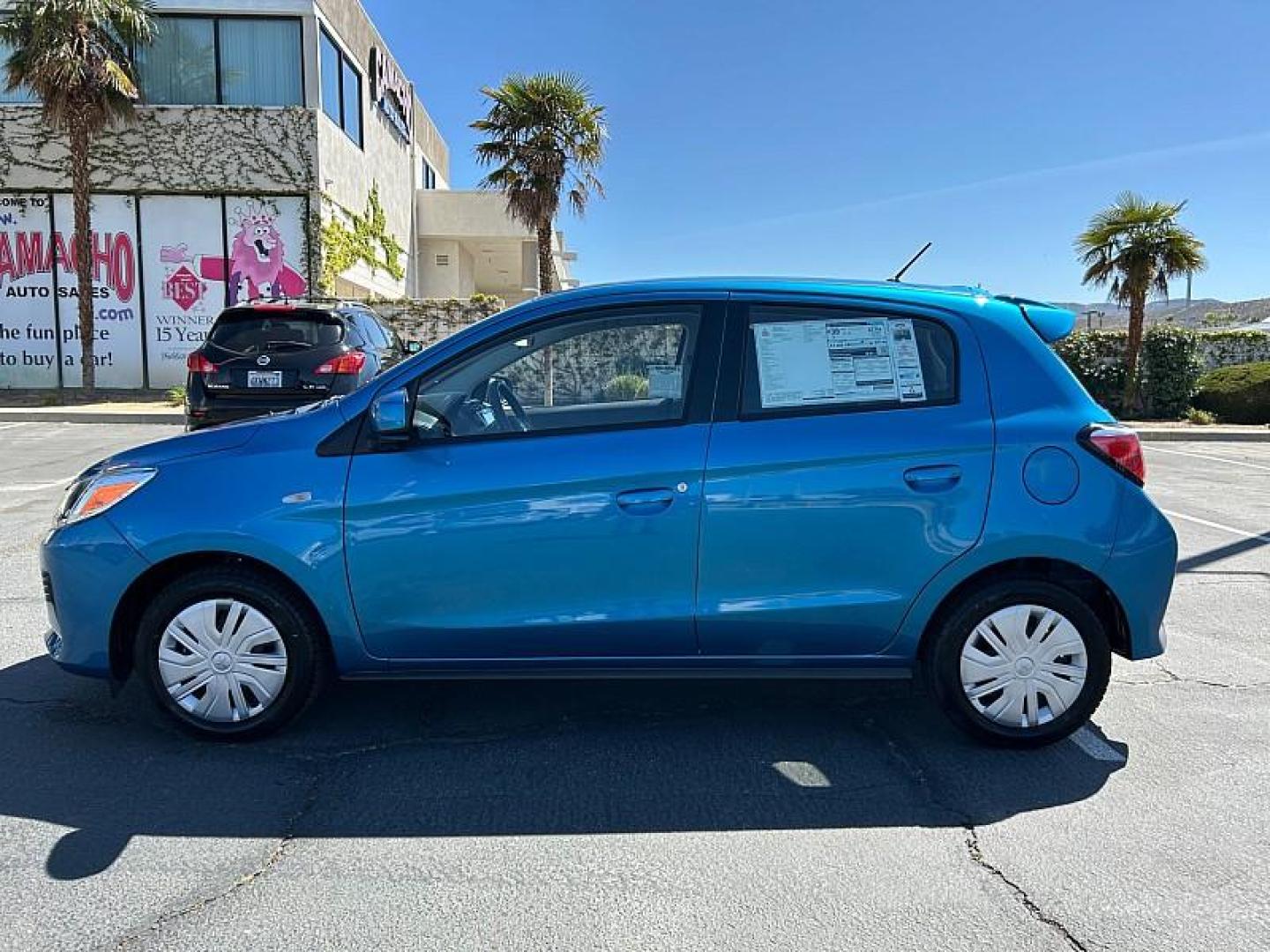 2024 Mitsubishi Mirage (ML32AUHJ9RH) with an 3-Cyl 1.2 Liter engine, Automatic CVT transmission, located at 412 Auto Vista Drive, Palmdale, 93551, (661) 945-0620, 34.592636, -118.136681 - Photo#3