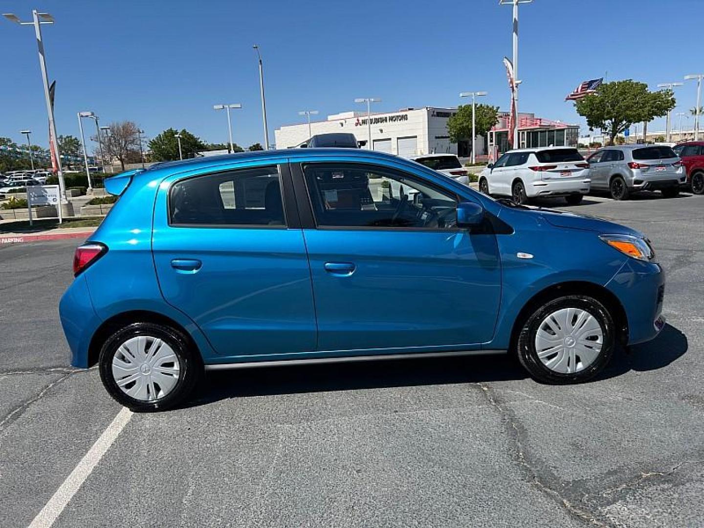 2024 Mitsubishi Mirage (ML32AUHJ9RH) with an 3-Cyl 1.2 Liter engine, Automatic CVT transmission, located at 412 Auto Vista Drive, Palmdale, 93551, (661) 945-0620, 34.592636, -118.136681 - Photo#5