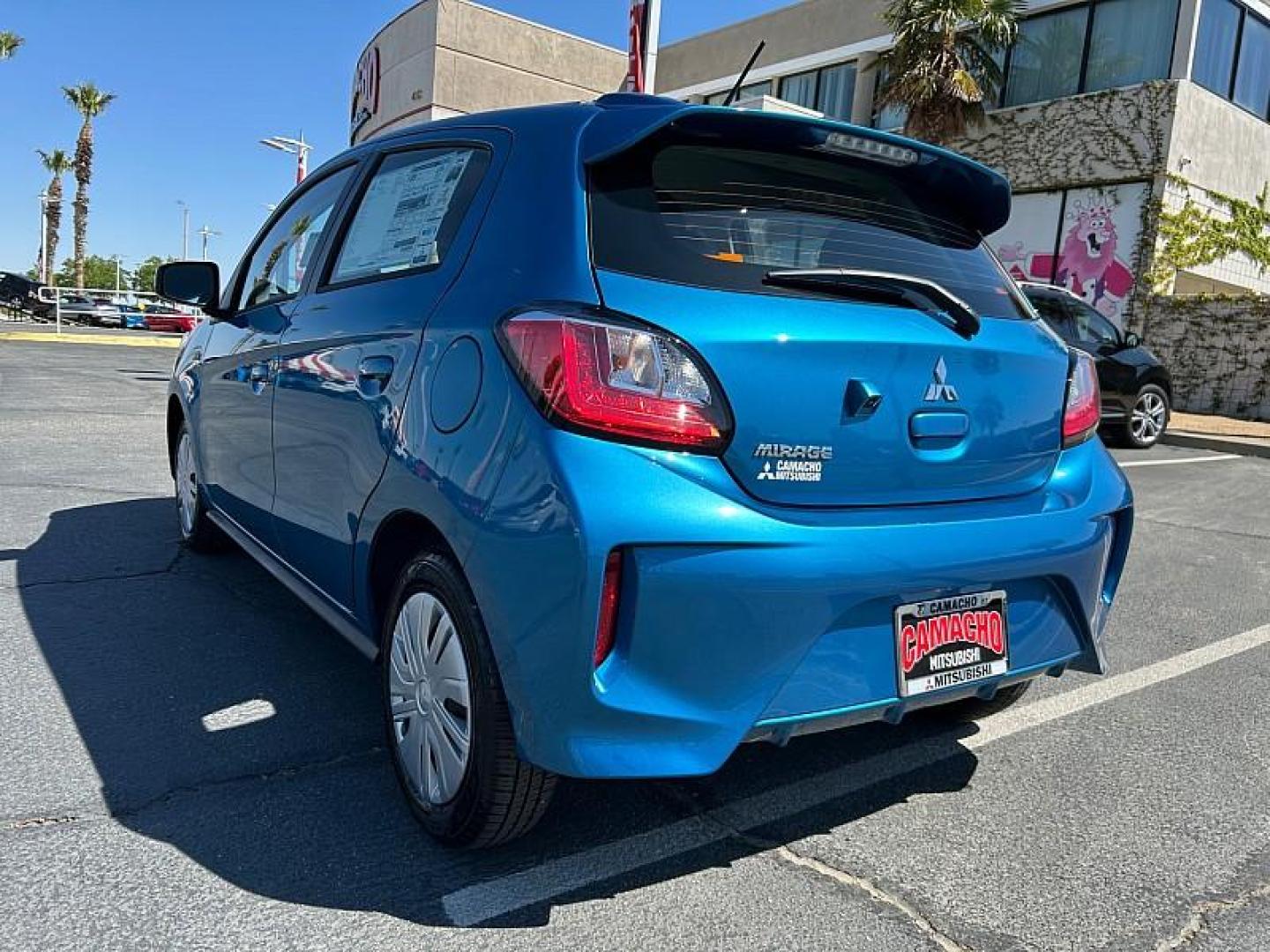 2024 Mitsubishi Mirage (ML32AUHJ9RH) with an 3-Cyl 1.2 Liter engine, Automatic CVT transmission, located at 412 Auto Vista Drive, Palmdale, 93551, (661) 945-0620, 34.592636, -118.136681 - Photo#8