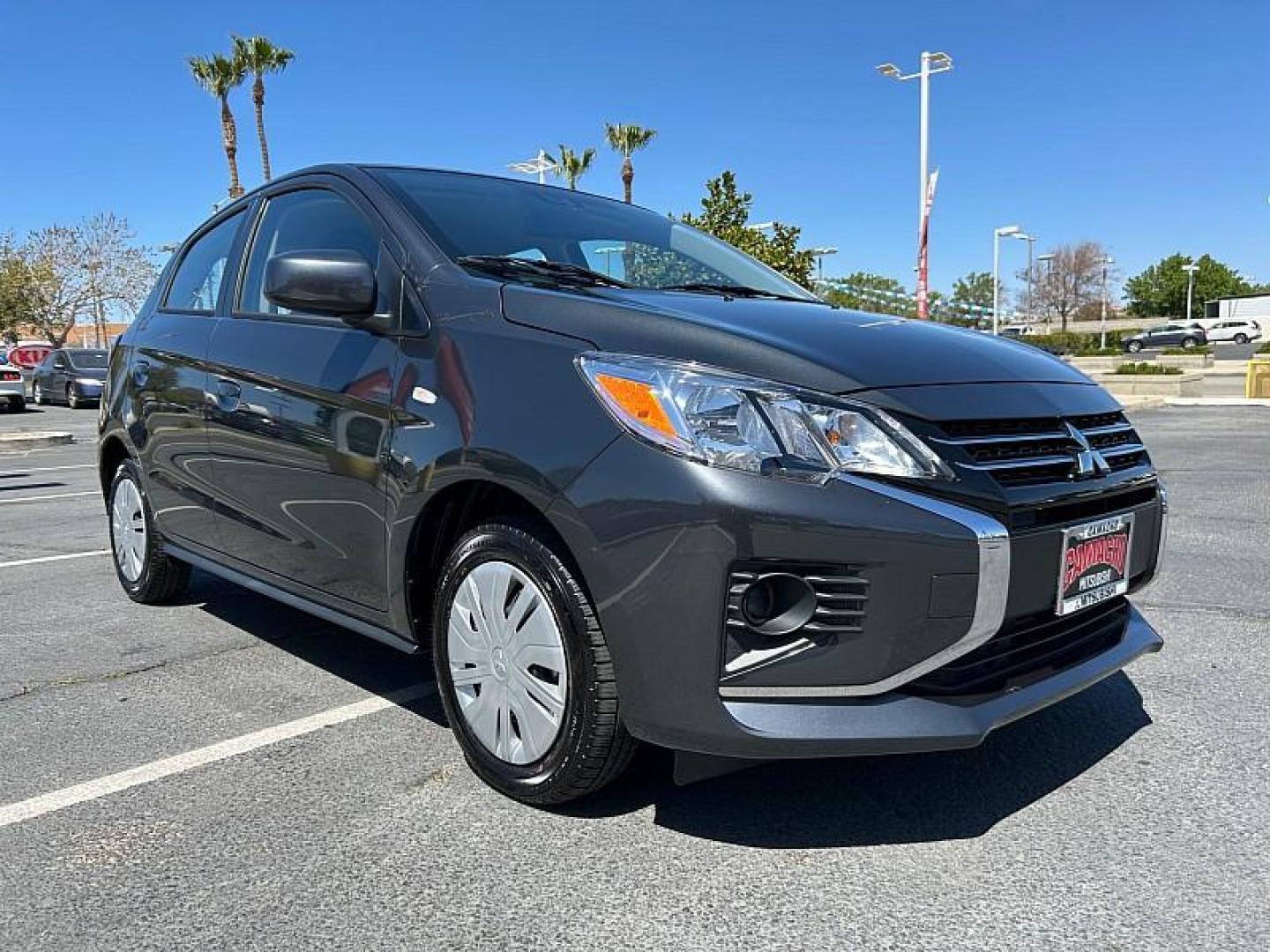 2024 Mitsubishi Mirage (ML32AUHJ0RH) with an 3-Cyl 1.2 Liter engine, Automatic CVT transmission, located at 412 Auto Vista Drive, Palmdale, 93551, (661) 945-0620, 34.592636, -118.136681 - Photo#0