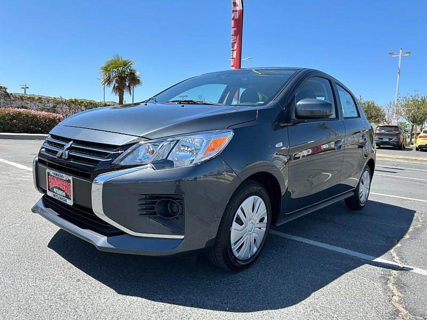 2024 Mitsubishi Mirage (ML32AUHJ0RH) with an 3-Cyl 1.2 Liter engine, Automatic CVT transmission, located at 412 Auto Vista Drive, Palmdale, 93551, (661) 945-0620, 34.592636, -118.136681 - Photo#2