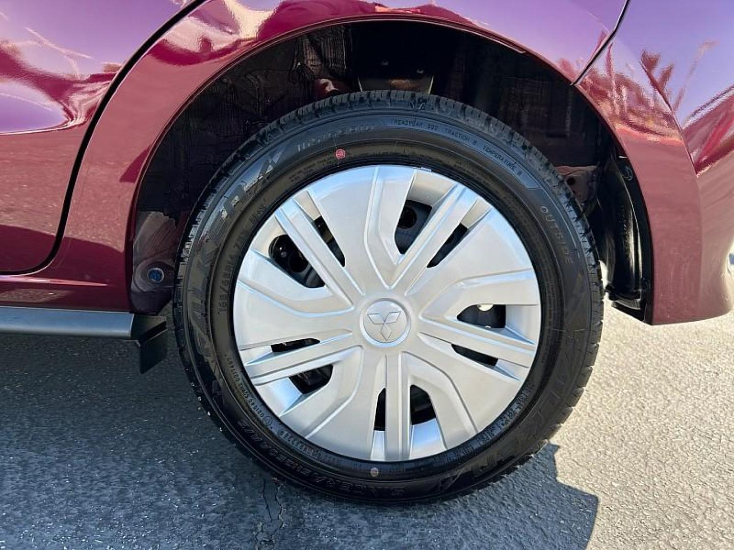 2024 RED Mitsubishi Mirage (ML32AUHJ9RH) with an 3-Cyl 1.2 Liter engine, Automatic CVT transmission, located at 412 Auto Vista Drive, Palmdale, 93551, (661) 945-0620, 34.592636, -118.136681 - Photo#13