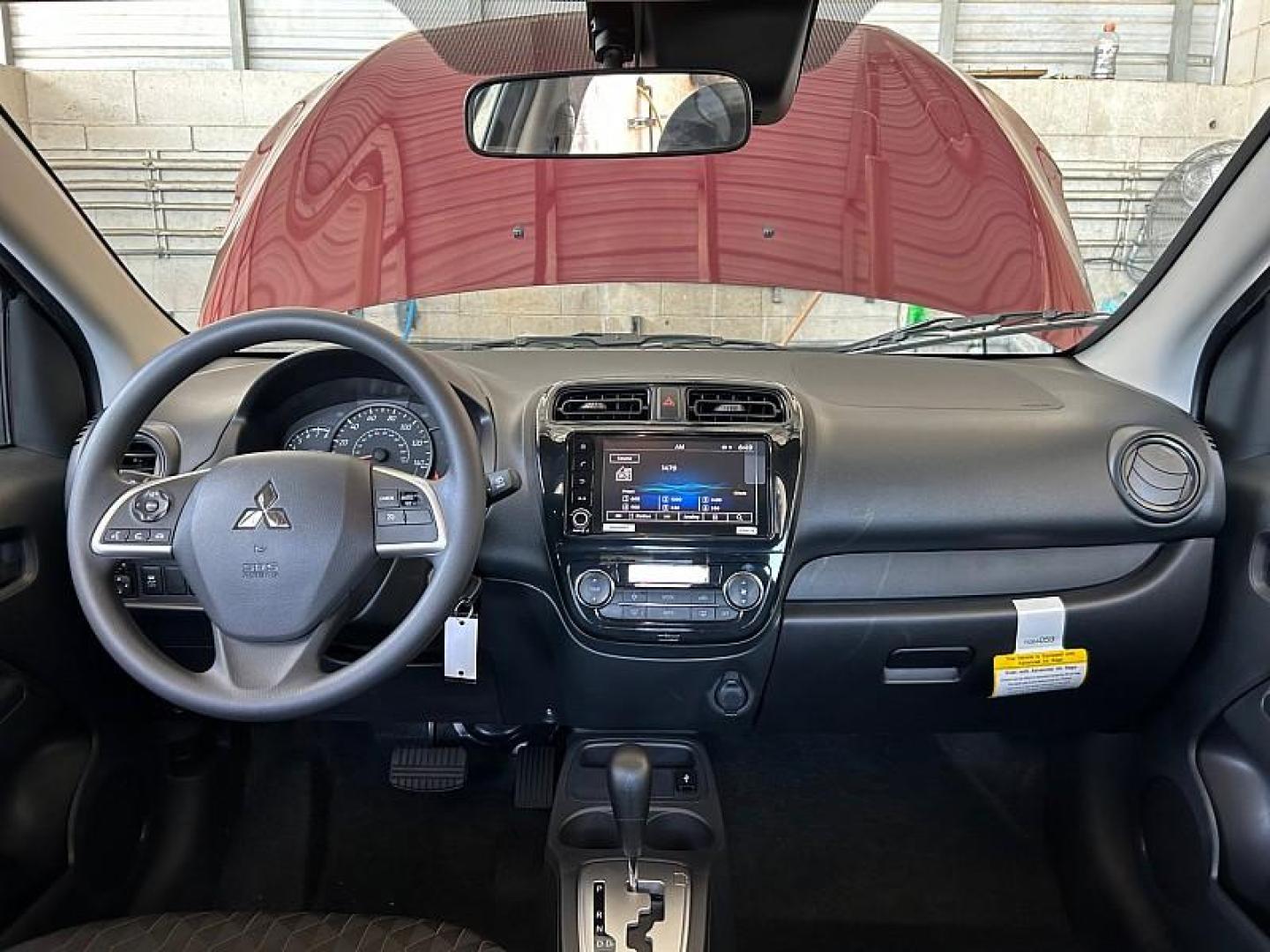 2024 RED Mitsubishi Mirage (ML32AUHJ9RH) with an 3-Cyl 1.2 Liter engine, Automatic CVT transmission, located at 412 Auto Vista Drive, Palmdale, 93551, (661) 945-0620, 34.592636, -118.136681 - Photo#18