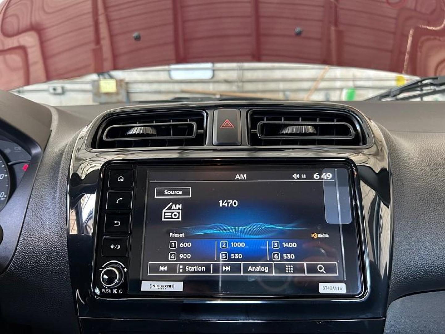 2024 RED Mitsubishi Mirage (ML32AUHJ9RH) with an 3-Cyl 1.2 Liter engine, Automatic CVT transmission, located at 412 Auto Vista Drive, Palmdale, 93551, (661) 945-0620, 34.592636, -118.136681 - Photo#19
