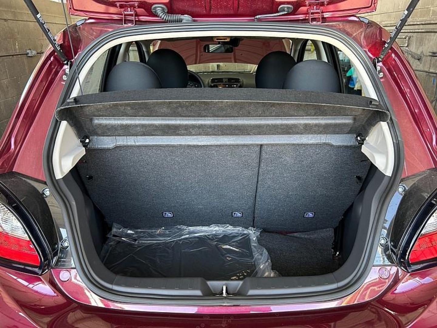 2024 RED Mitsubishi Mirage (ML32AUHJ9RH) with an 3-Cyl 1.2 Liter engine, Automatic CVT transmission, located at 412 Auto Vista Drive, Palmdale, 93551, (661) 945-0620, 34.592636, -118.136681 - Photo#29