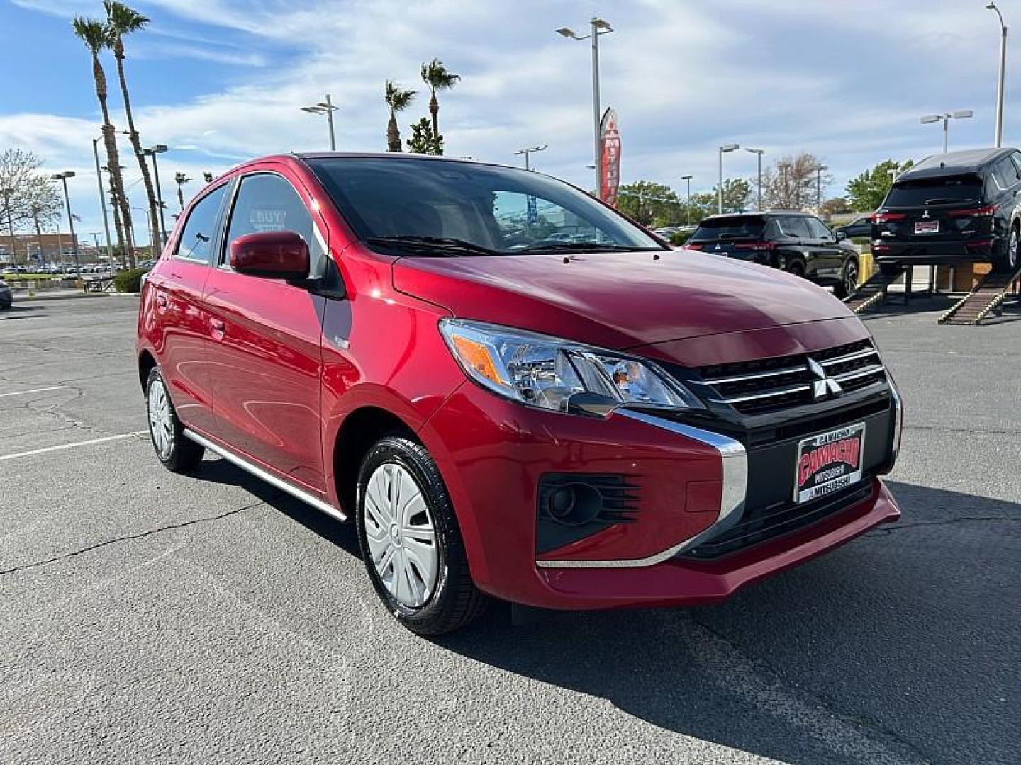 2024 Mitsubishi Mirage (ML32AUHJ4RH) with an 3-Cyl 1.2 Liter engine, Automatic CVT transmission, located at 412 Auto Vista Drive, Palmdale, 93551, (661) 945-0620, 34.592636, -118.136681 - Photo#0