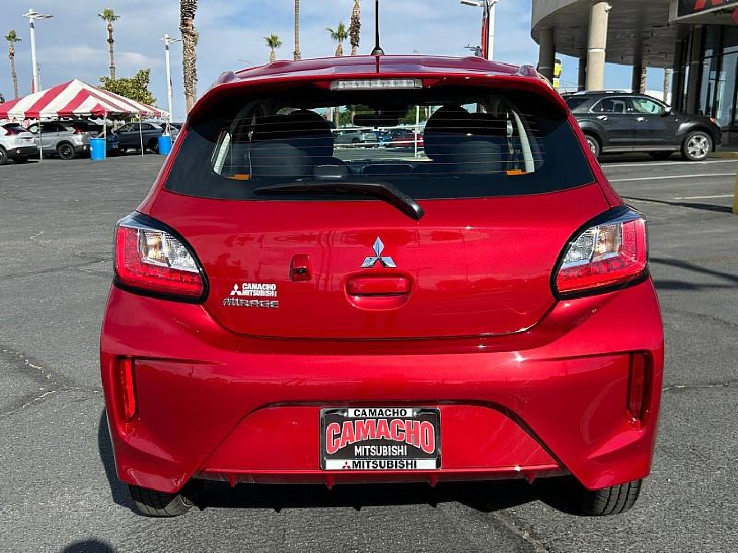 2024 Mitsubishi Mirage (ML32AUHJ4RH) with an 3-Cyl 1.2 Liter engine, Automatic CVT transmission, located at 412 Auto Vista Drive, Palmdale, 93551, (661) 945-0620, 34.592636, -118.136681 - Photo#1