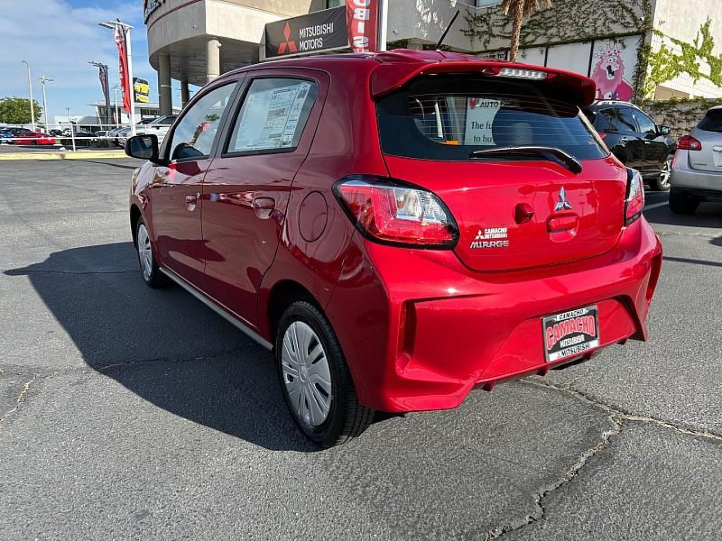 2024 Mitsubishi Mirage (ML32AUHJ4RH) with an 3-Cyl 1.2 Liter engine, Automatic CVT transmission, located at 412 Auto Vista Drive, Palmdale, 93551, (661) 945-0620, 34.592636, -118.136681 - Photo#2