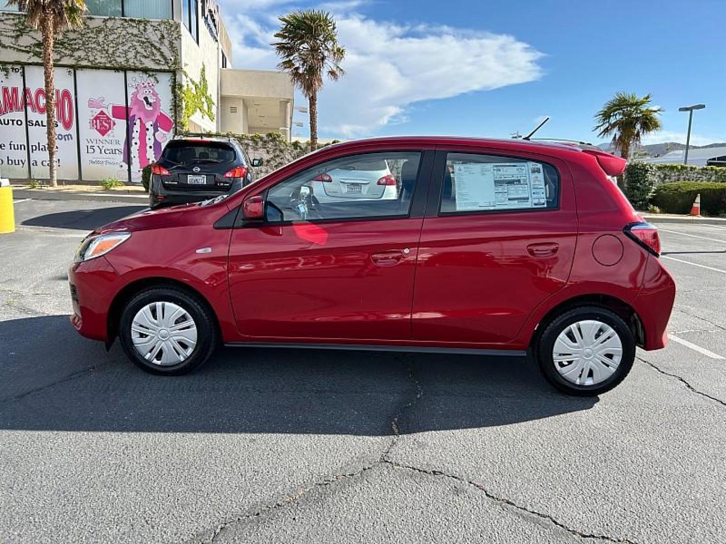 2024 Mitsubishi Mirage (ML32AUHJ4RH) with an 3-Cyl 1.2 Liter engine, Automatic CVT transmission, located at 412 Auto Vista Drive, Palmdale, 93551, (661) 945-0620, 34.592636, -118.136681 - Photo#3