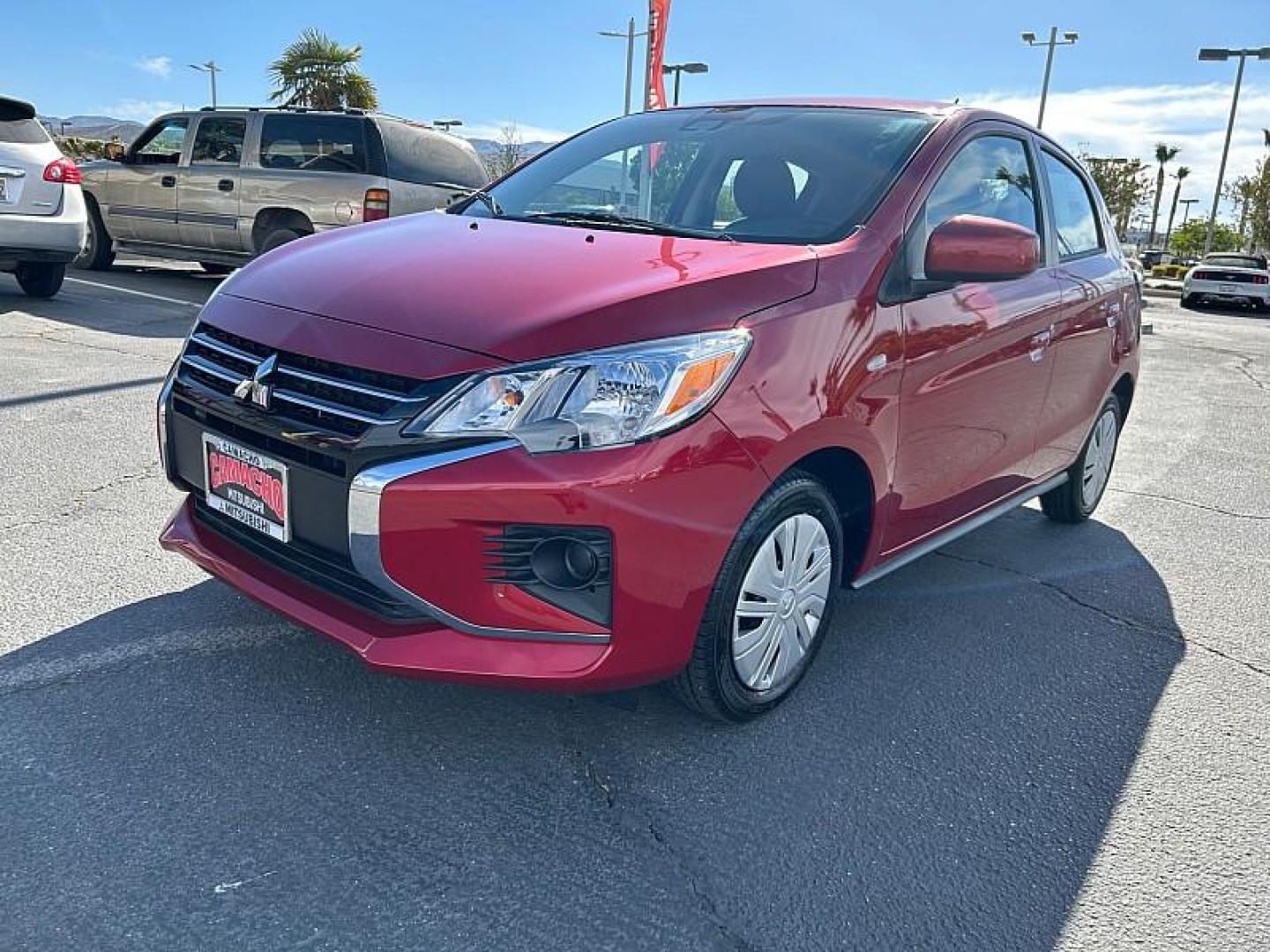2024 Mitsubishi Mirage (ML32AUHJ4RH) with an 3-Cyl 1.2 Liter engine, Automatic CVT transmission, located at 412 Auto Vista Drive, Palmdale, 93551, (661) 945-0620, 34.592636, -118.136681 - Photo#4
