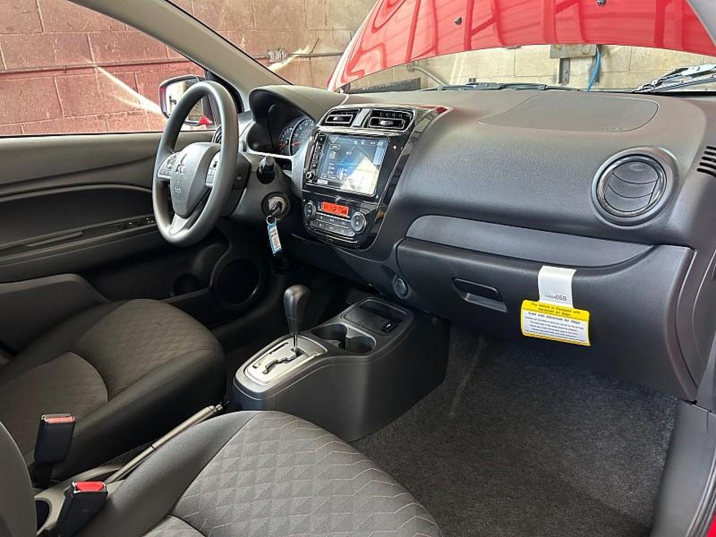 2024 Mitsubishi Mirage (ML32AUHJ4RH) with an 3-Cyl 1.2 Liter engine, Automatic CVT transmission, located at 412 Auto Vista Drive, Palmdale, 93551, (661) 945-0620, 34.592636, -118.136681 - Photo#23