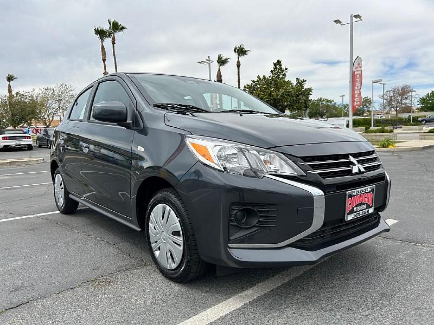 2024 Mitsubishi Mirage (ML32AUHJ6RH) with an 3-Cyl 1.2 Liter engine, Automatic CVT transmission, located at 412 Auto Vista Drive, Palmdale, 93551, (661) 945-0620, 34.592636, -118.136681 - Photo#0