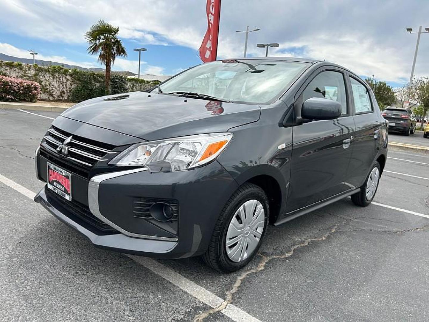 2024 Mitsubishi Mirage (ML32AUHJ6RH) with an 3-Cyl 1.2 Liter engine, Automatic CVT transmission, located at 412 Auto Vista Drive, Palmdale, 93551, (661) 945-0620, 34.592636, -118.136681 - Photo#4