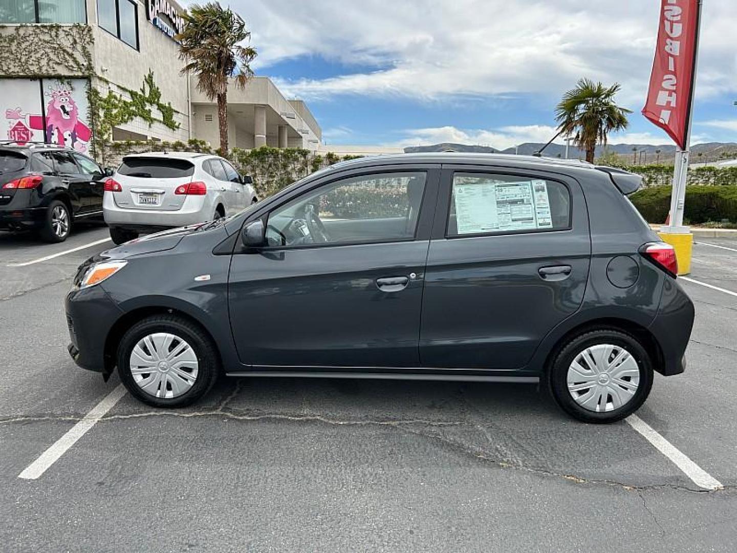 2024 Mitsubishi Mirage (ML32AUHJ6RH) with an 3-Cyl 1.2 Liter engine, Automatic CVT transmission, located at 412 Auto Vista Drive, Palmdale, 93551, (661) 945-0620, 34.592636, -118.136681 - Photo#6
