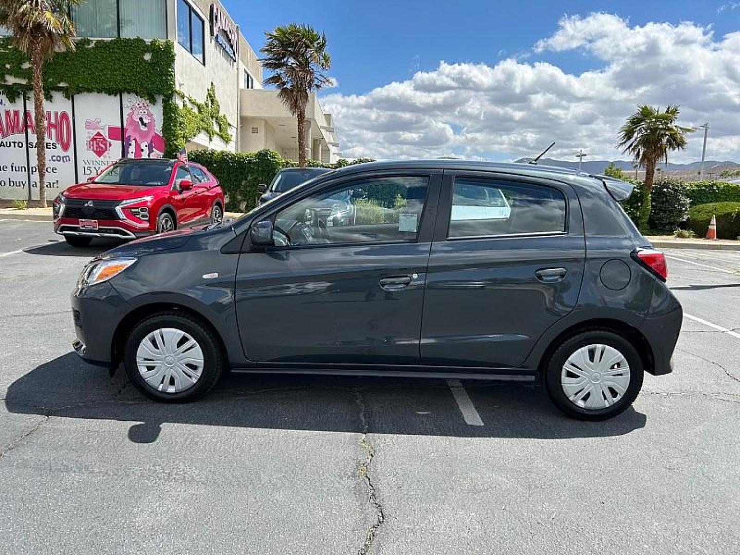 2024 Mitsubishi Mirage (ML32AUHJ6RH) with an 3-Cyl 1.2 Liter engine, Automatic CVT transmission, located at 412 Auto Vista Drive, Palmdale, 93551, (661) 945-0620, 34.592636, -118.136681 - Photo#7