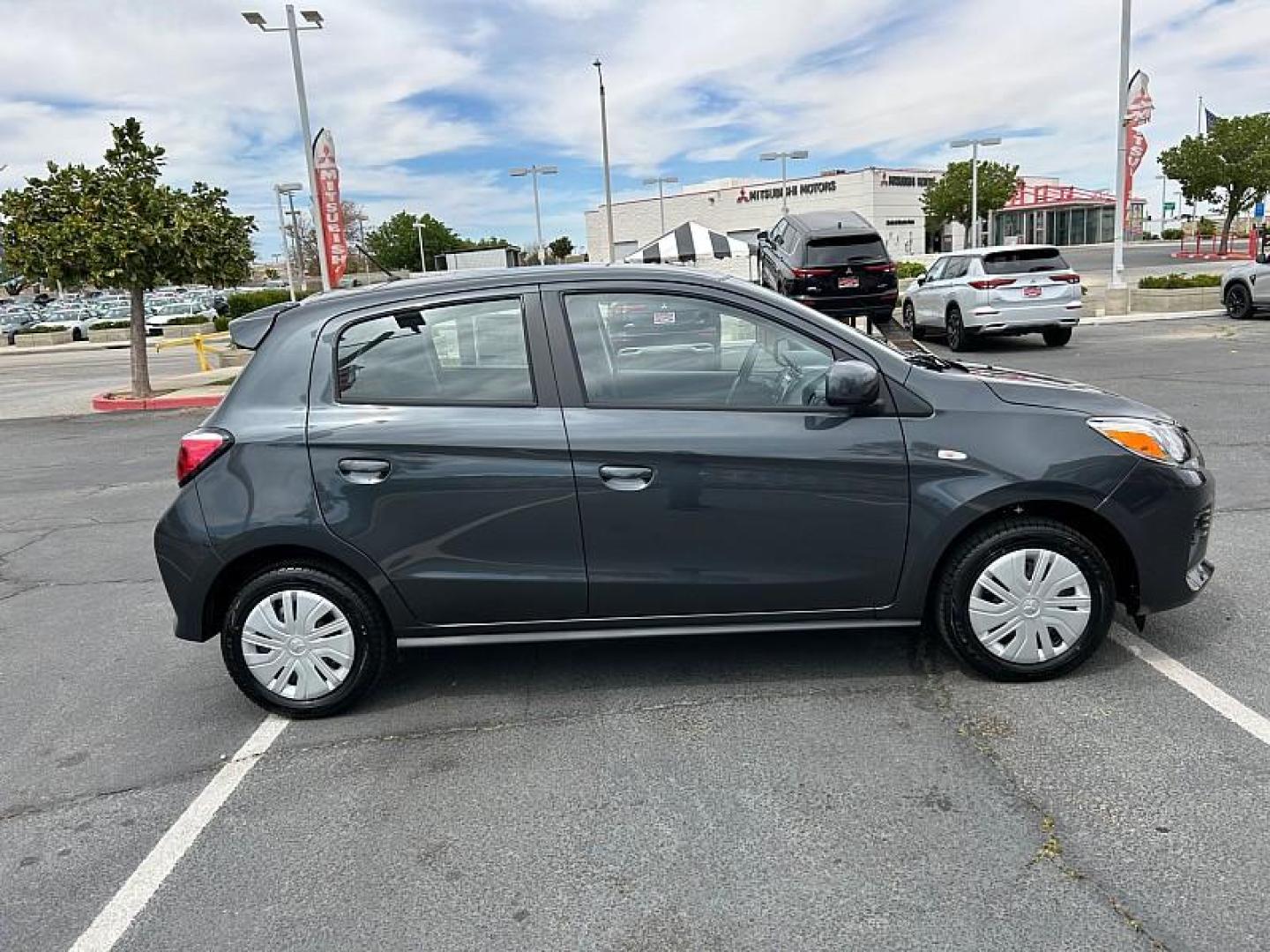 2024 Mitsubishi Mirage (ML32AUHJ6RH) with an 3-Cyl 1.2 Liter engine, Automatic CVT transmission, located at 412 Auto Vista Drive, Palmdale, 93551, (661) 945-0620, 34.592636, -118.136681 - Photo#10