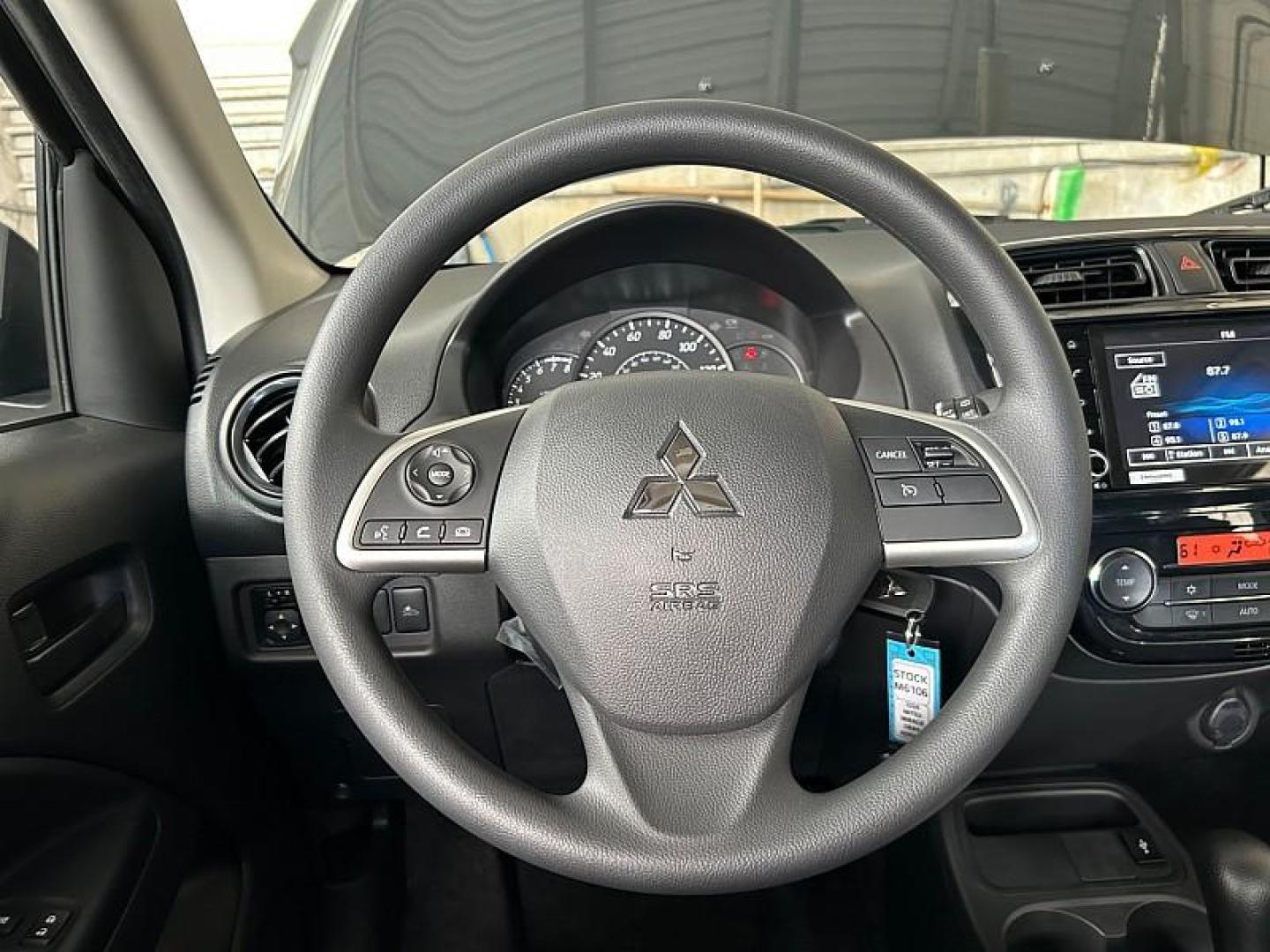 2024 Mitsubishi Mirage (ML32AUHJ6RH) with an 3-Cyl 1.2 Liter engine, Automatic CVT transmission, located at 412 Auto Vista Drive, Palmdale, 93551, (661) 945-0620, 34.592636, -118.136681 - Photo#38