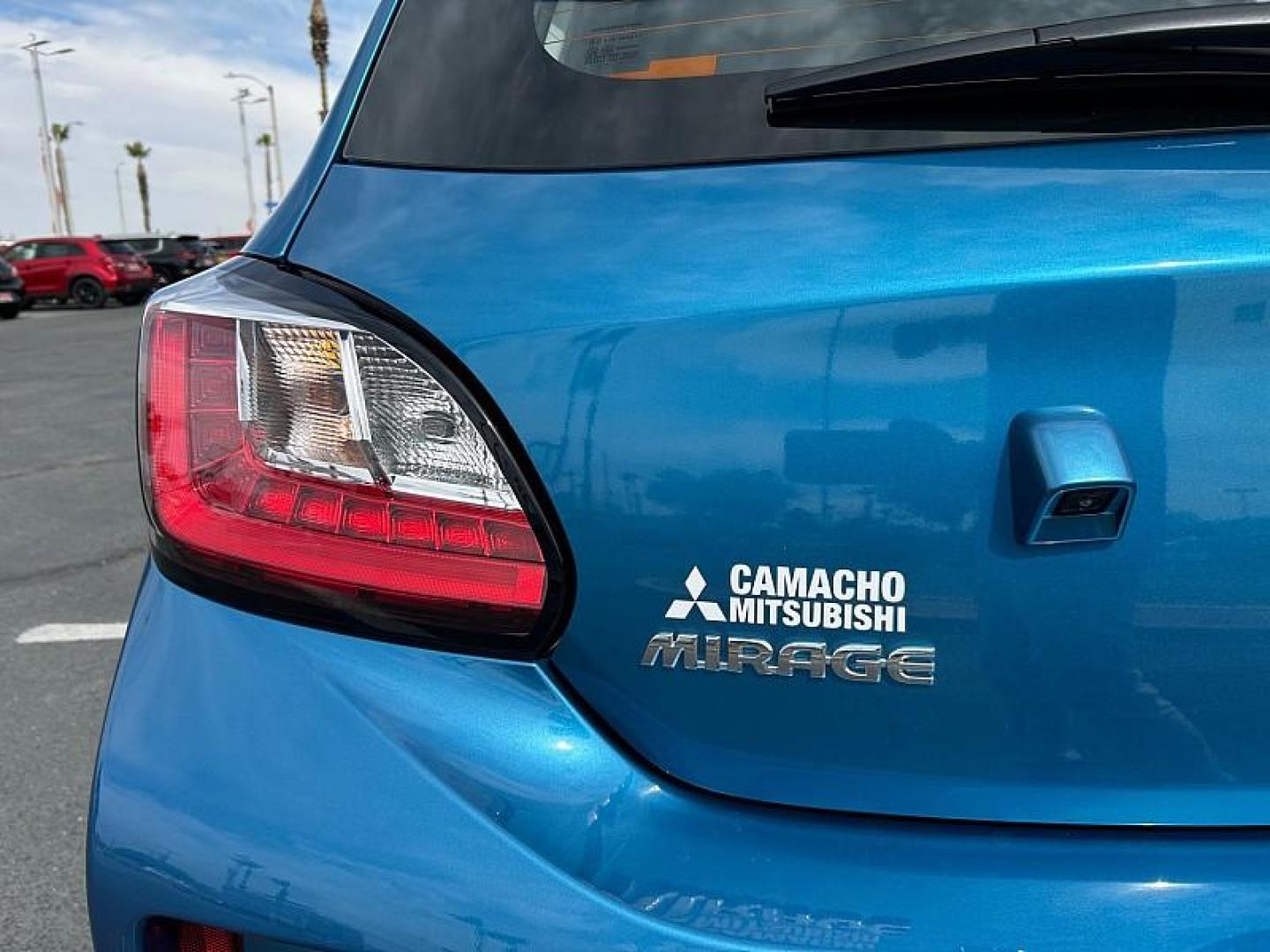2024 BLUE Mitsubishi Mirage (ML32AUHJ3RH) with an 3-Cyl 1.2 Liter engine, Automatic CVT transmission, located at 412 Auto Vista Drive, Palmdale, 93551, (661) 945-0620, 34.592636, -118.136681 - Photo#11