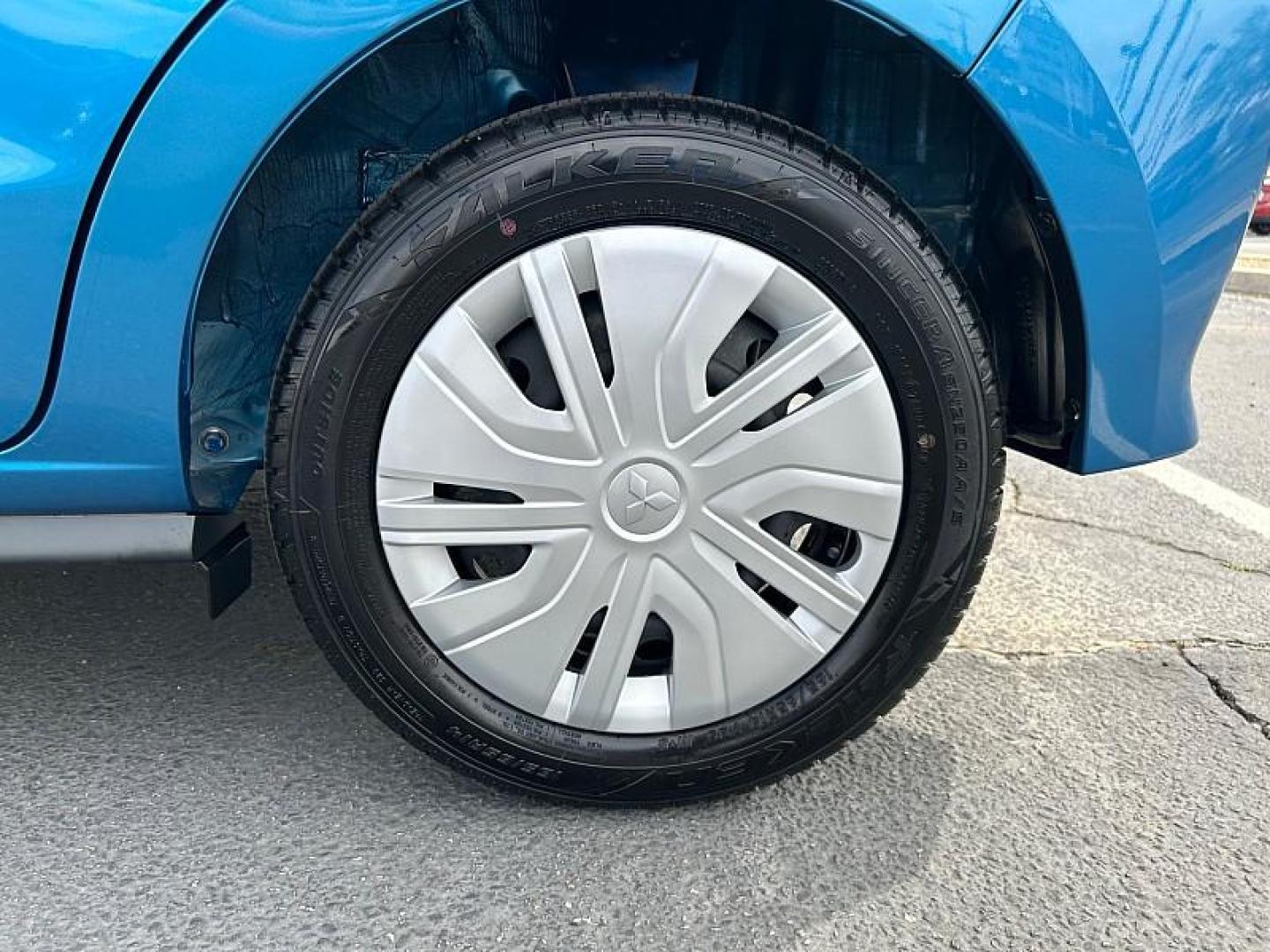 2024 BLUE Mitsubishi Mirage (ML32AUHJ3RH) with an 3-Cyl 1.2 Liter engine, Automatic CVT transmission, located at 412 Auto Vista Drive, Palmdale, 93551, (661) 945-0620, 34.592636, -118.136681 - Photo#13