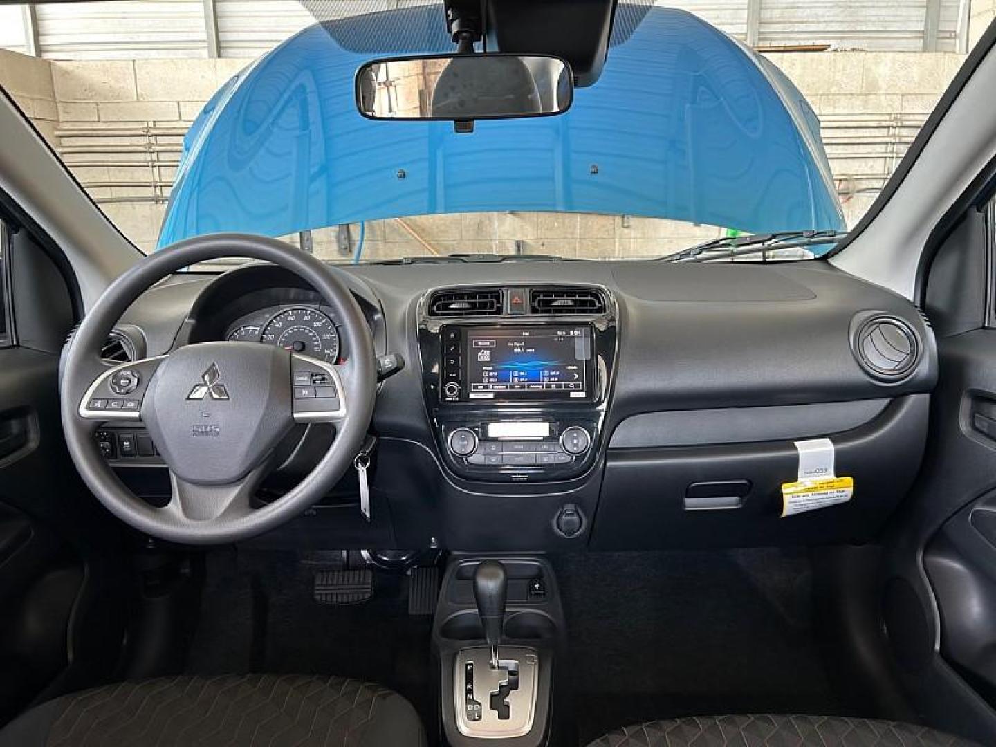 2024 BLUE Mitsubishi Mirage (ML32AUHJ3RH) with an 3-Cyl 1.2 Liter engine, Automatic CVT transmission, located at 412 Auto Vista Drive, Palmdale, 93551, (661) 945-0620, 34.592636, -118.136681 - Photo#18