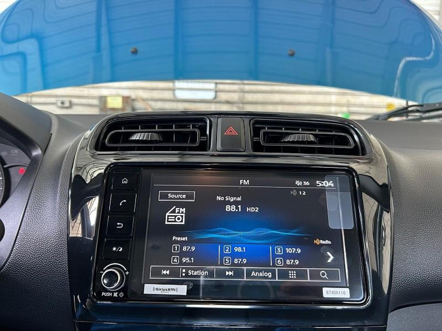 2024 BLUE Mitsubishi Mirage (ML32AUHJ3RH) with an 3-Cyl 1.2 Liter engine, Automatic CVT transmission, located at 412 Auto Vista Drive, Palmdale, 93551, (661) 945-0620, 34.592636, -118.136681 - Photo#24