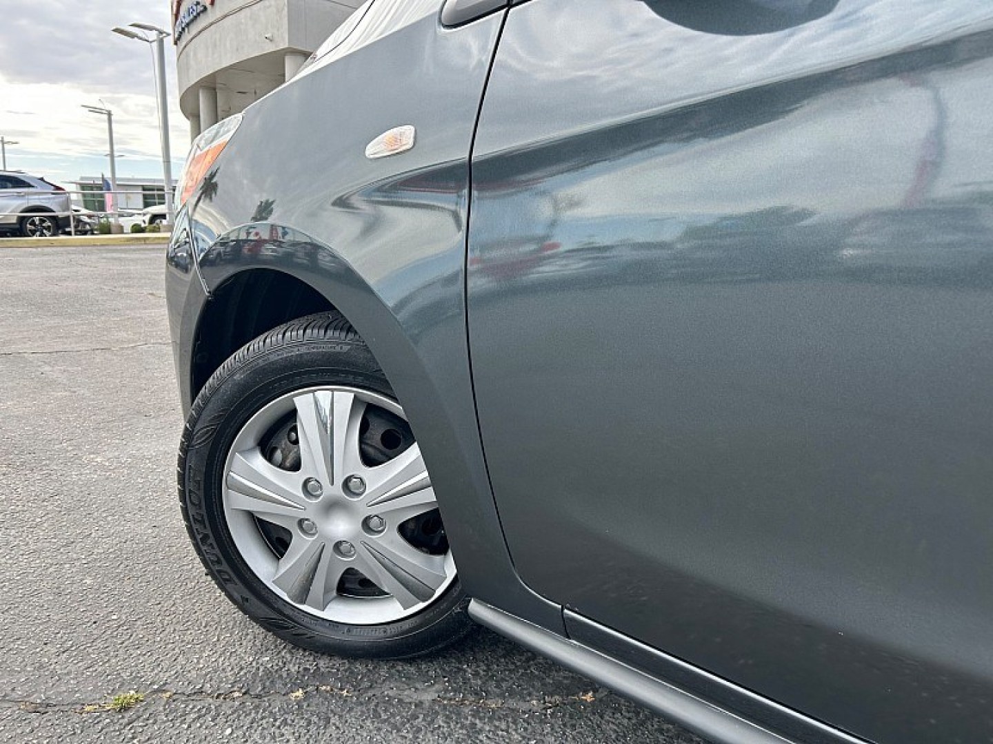 2024 Gray Mitsubishi Mirage (ML32AUHJ7RH) with an 3-Cyl 1.2 Liter engine, Automatic CVT transmission, located at 412 Auto Vista Drive, Palmdale, 93551, (661) 945-0620, 34.592636, -118.136681- Photo#10