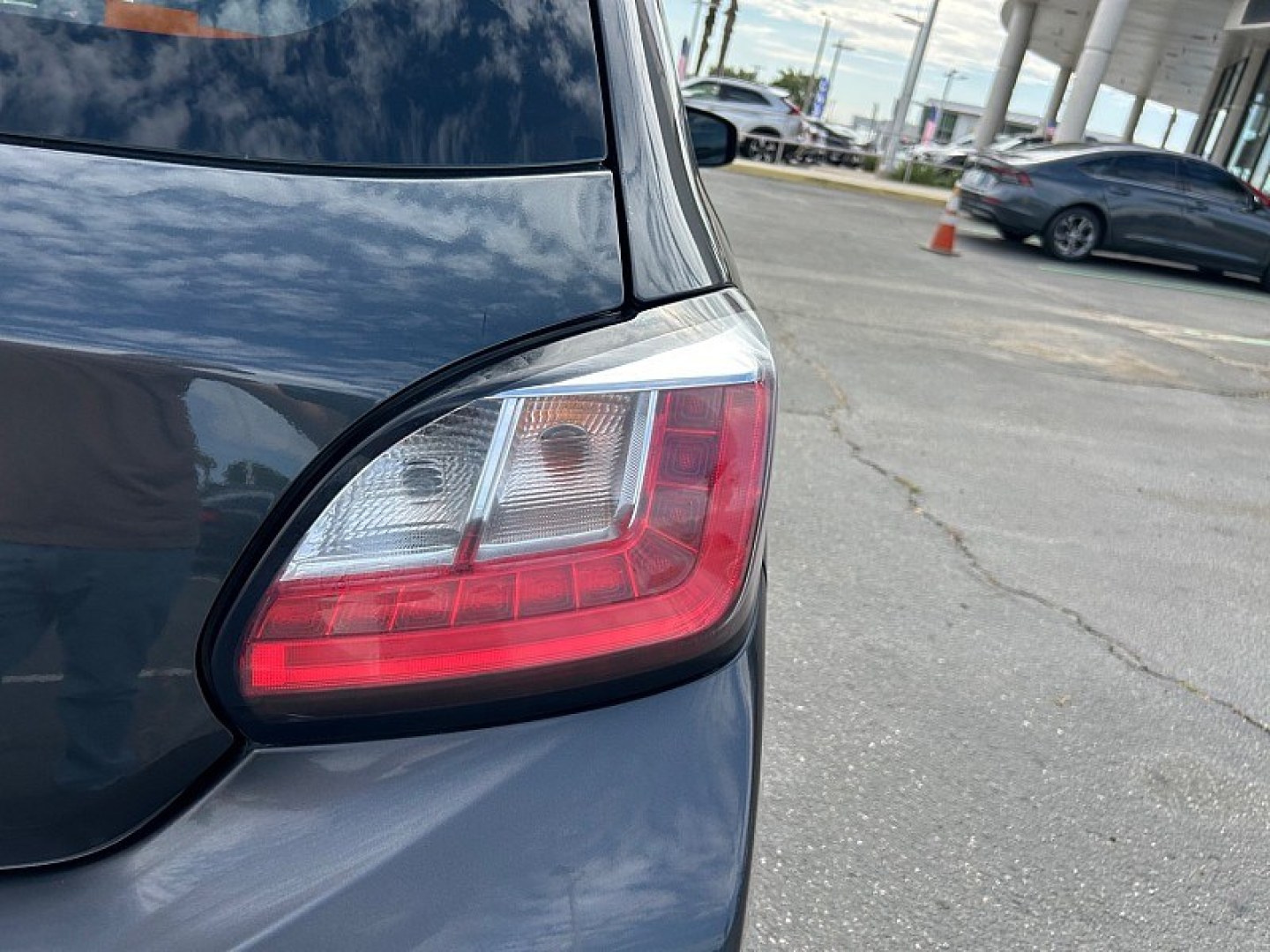 2024 Gray Mitsubishi Mirage (ML32AUHJ7RH) with an 3-Cyl 1.2 Liter engine, Automatic CVT transmission, located at 412 Auto Vista Drive, Palmdale, 93551, (661) 945-0620, 34.592636, -118.136681- Photo#14