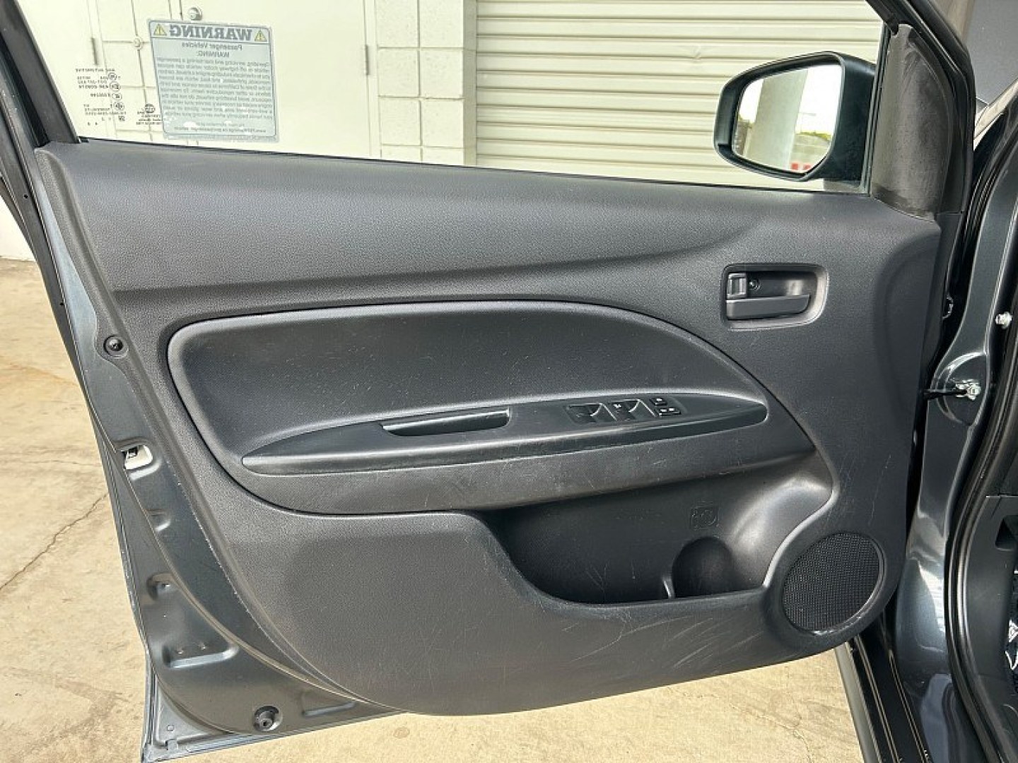 2024 Gray Mitsubishi Mirage (ML32AUHJ7RH) with an 3-Cyl 1.2 Liter engine, Automatic CVT transmission, located at 412 Auto Vista Drive, Palmdale, 93551, (661) 945-0620, 34.592636, -118.136681- Photo#16