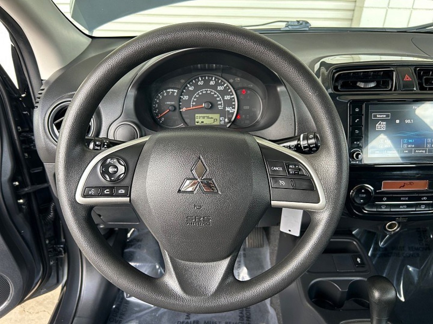 2024 Gray Mitsubishi Mirage (ML32AUHJ7RH) with an 3-Cyl 1.2 Liter engine, Automatic CVT transmission, located at 412 Auto Vista Drive, Palmdale, 93551, (661) 945-0620, 34.592636, -118.136681- Photo#20
