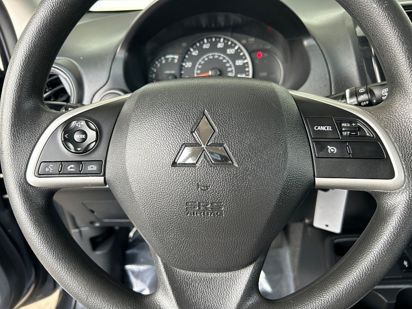 2024 Gray Mitsubishi Mirage (ML32AUHJ7RH) with an 3-Cyl 1.2 Liter engine, Automatic CVT transmission, located at 412 Auto Vista Drive, Palmdale, 93551, (661) 945-0620, 34.592636, -118.136681- Photo#23