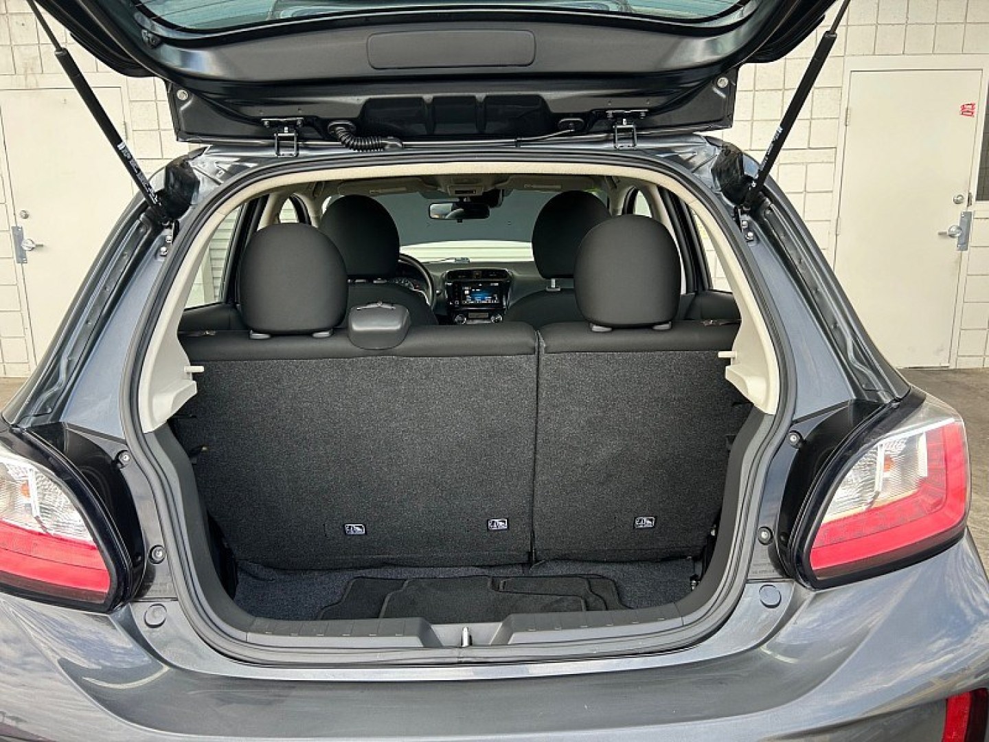 2024 Gray Mitsubishi Mirage (ML32AUHJ7RH) with an 3-Cyl 1.2 Liter engine, Automatic CVT transmission, located at 412 Auto Vista Drive, Palmdale, 93551, (661) 945-0620, 34.592636, -118.136681- Photo#29