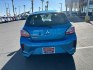 2024 Blue Mitsubishi Mirage (ML32AUHJ3RH) with an 3-Cyl 1.2 Liter engine, Automatic CVT transmission, located at 412 Auto Vista Drive, Palmdale, 93551, (661) 945-0620, 34.592636, -118.136681- Photo#6