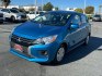 2024 Blue Mitsubishi Mirage (ML32AUHJ3RH) with an 3-Cyl 1.2 Liter engine, Automatic CVT transmission, located at 412 Auto Vista Drive, Palmdale, 93551, (661) 945-0620, 34.592636, -118.136681- Photo#1