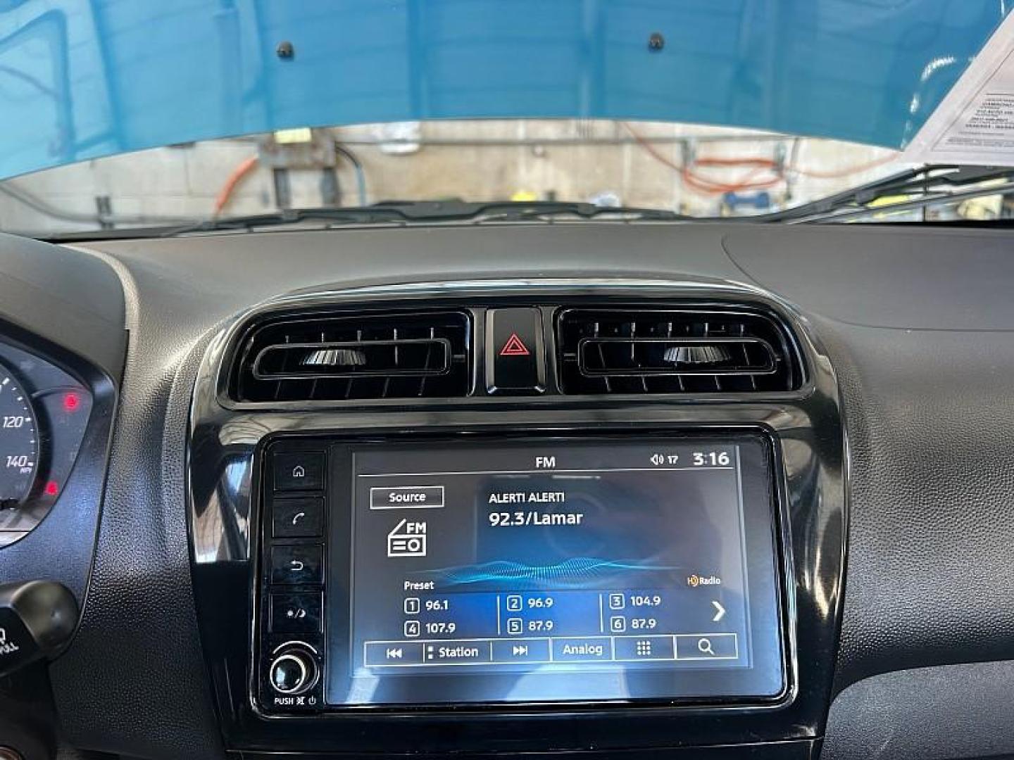 2024 BLUE Mitsubishi Mirage G4 (ML32FUFJ4RH) with an 3-Cyl 1.2 Liter engine, Automatic CVT transmission, located at 412 Auto Vista Drive, Palmdale, 93551, (661) 945-0620, 34.592636, -118.136681 - Photo#9