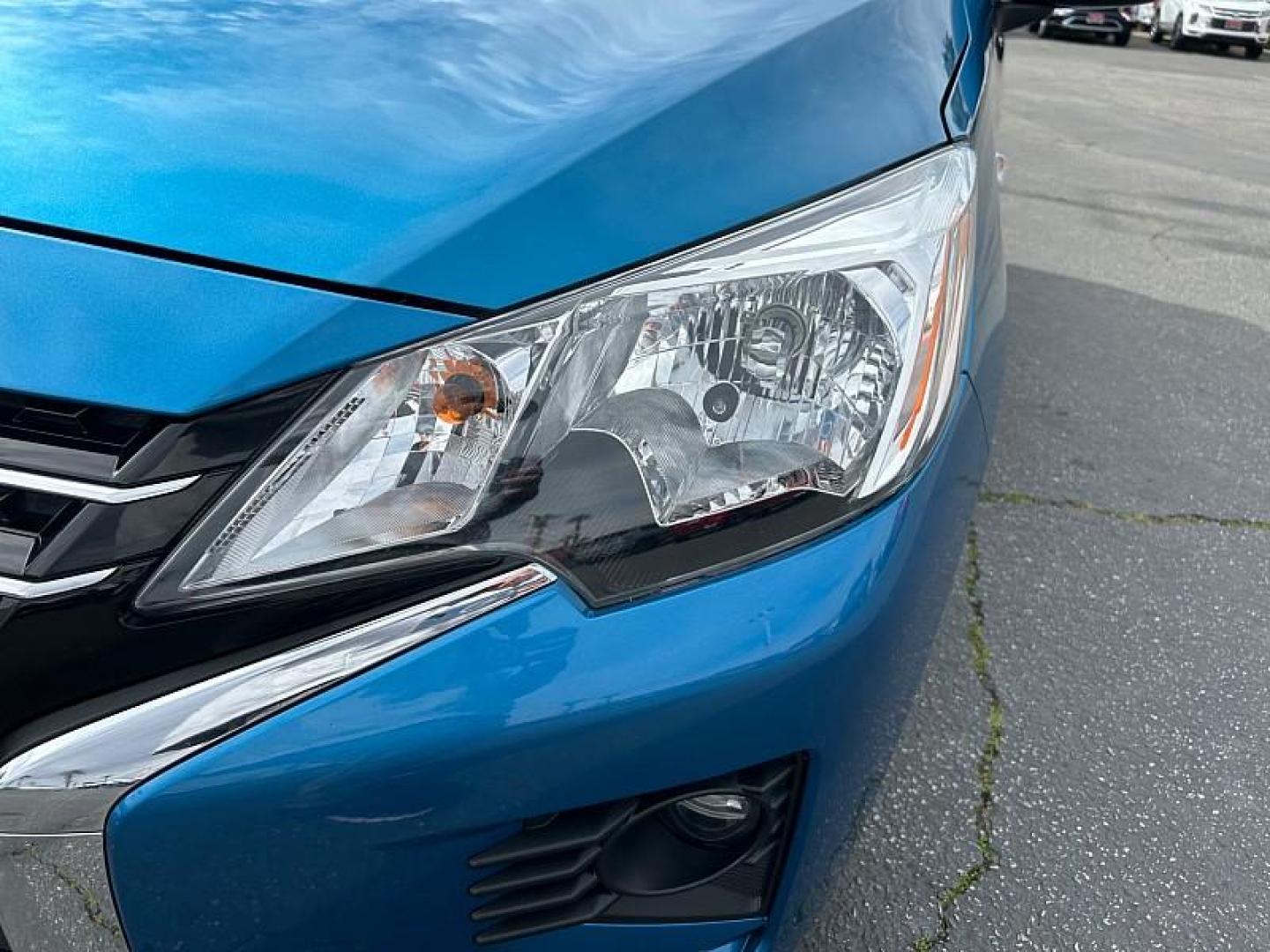 2024 BLUE Mitsubishi Mirage G4 (ML32FUFJ4RH) with an 3-Cyl 1.2 Liter engine, Automatic CVT transmission, located at 412 Auto Vista Drive, Palmdale, 93551, (661) 945-0620, 34.592636, -118.136681 - Photo#9