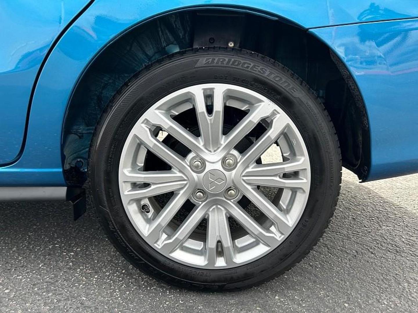 2024 BLUE Mitsubishi Mirage G4 (ML32FUFJ4RH) with an 3-Cyl 1.2 Liter engine, Automatic CVT transmission, located at 412 Auto Vista Drive, Palmdale, 93551, (661) 945-0620, 34.592636, -118.136681 - Photo#11