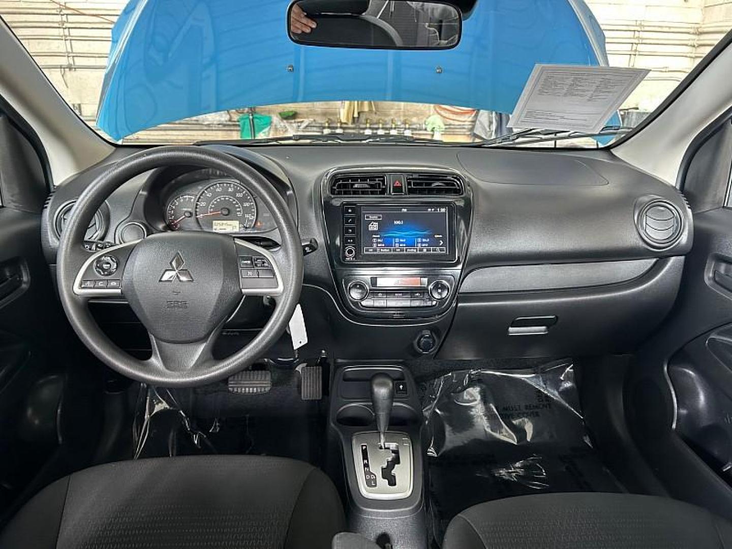 2024 BLUE Mitsubishi Mirage G4 (ML32FUFJ4RH) with an 3-Cyl 1.2 Liter engine, Automatic CVT transmission, located at 412 Auto Vista Drive, Palmdale, 93551, (661) 945-0620, 34.592636, -118.136681 - Photo#22